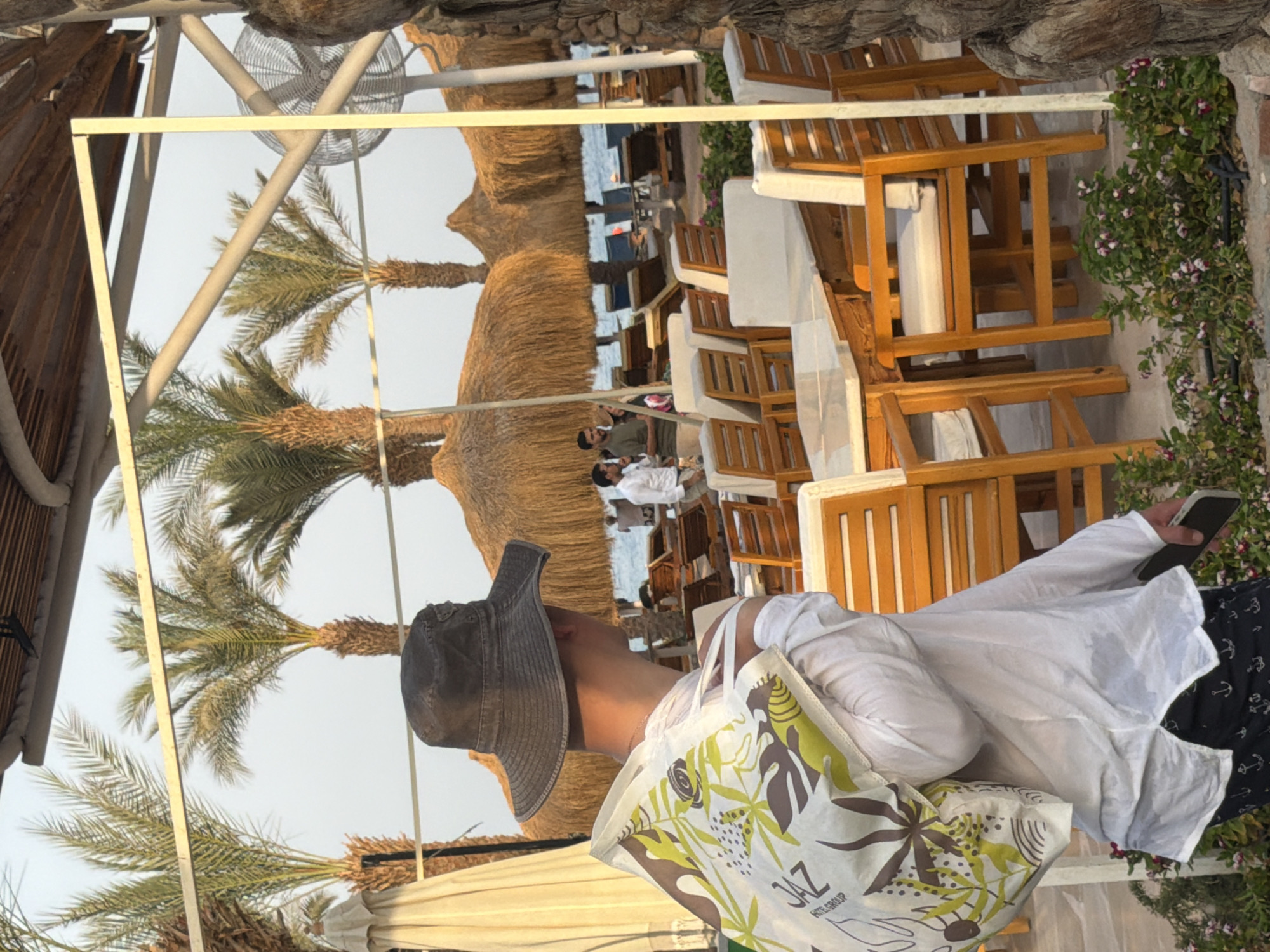 Afternoon at a Sharm El Sheikh Red Sea beach resort