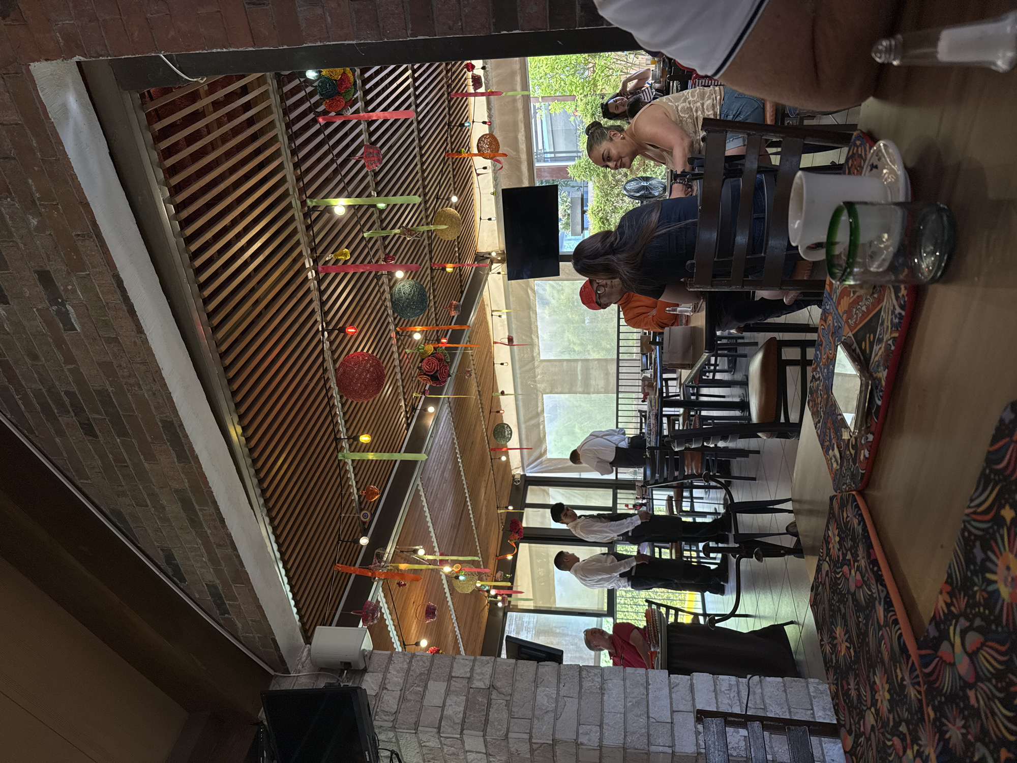 Evening dining experience documented at Puebla restaurant