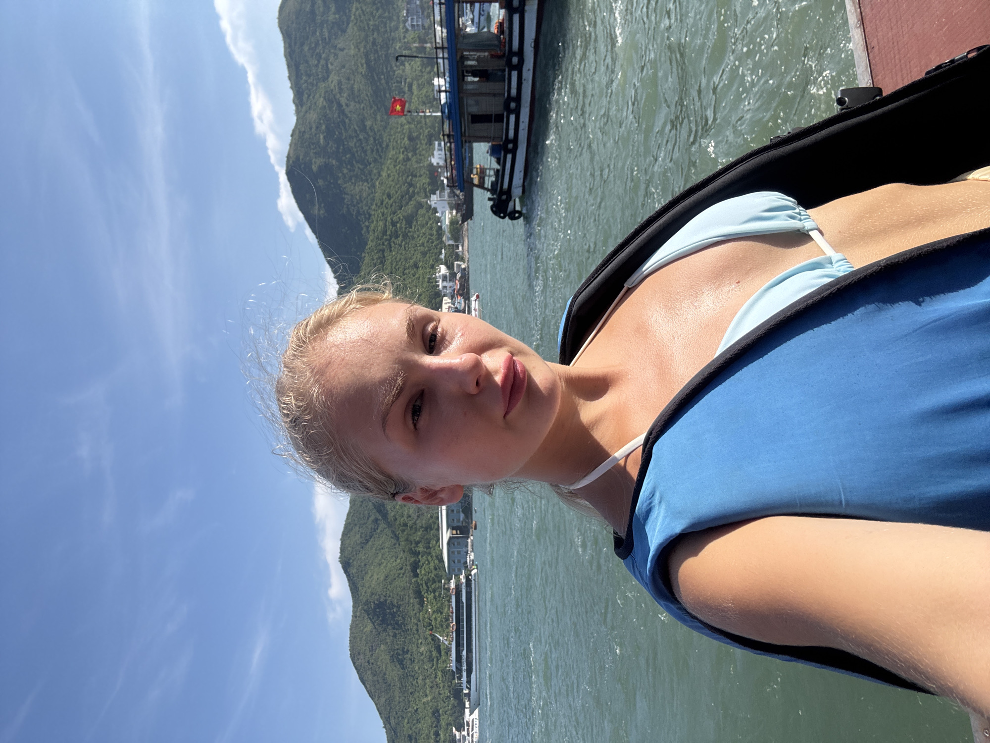 Morning boat traffic and bay activity in Nha Trang