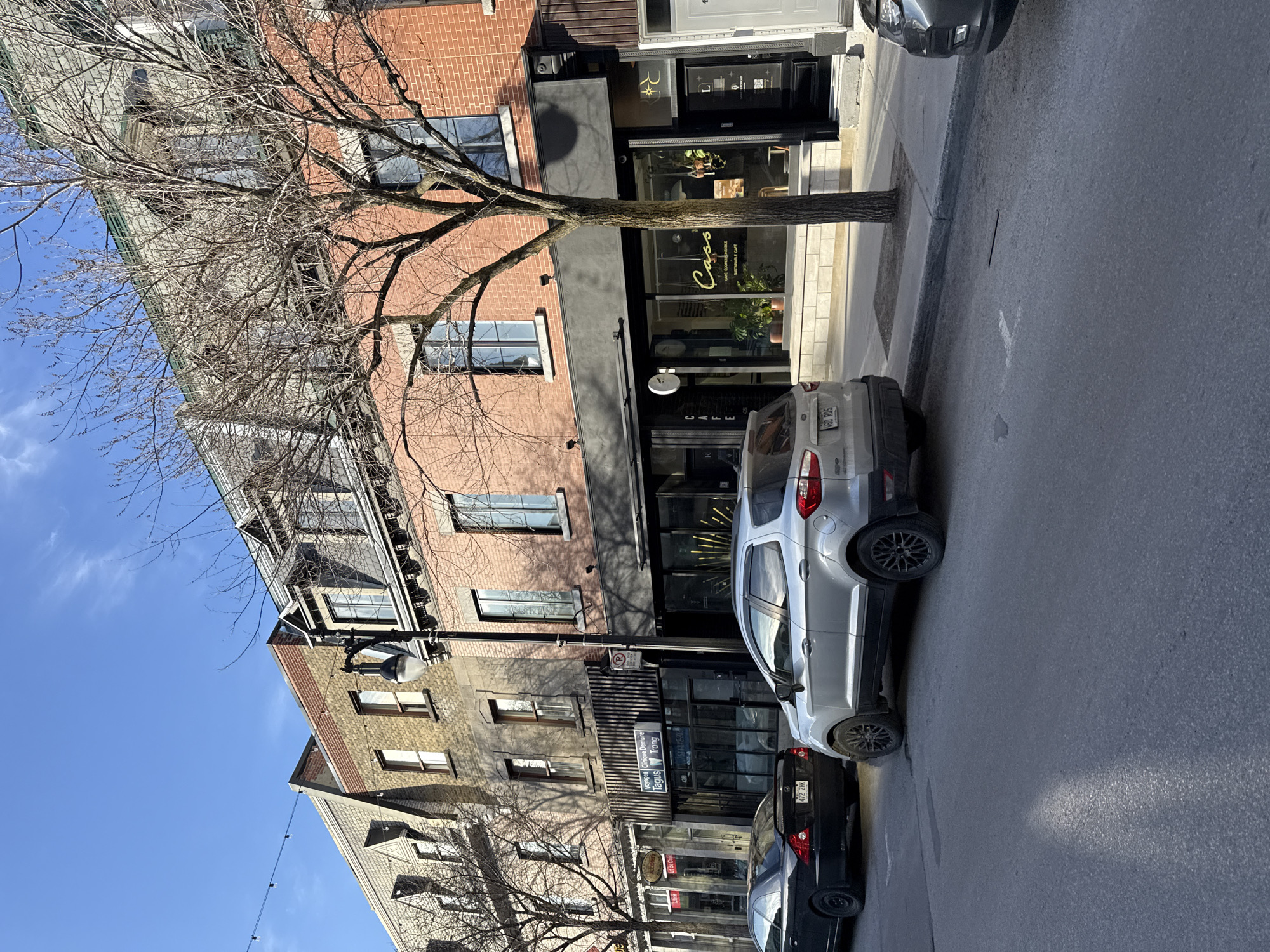 Man on red mobility scooter spotted on Montreal street