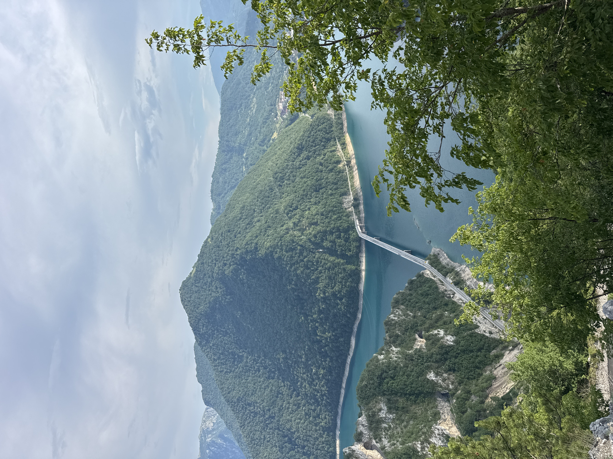 Alpine roads, lakes, and mountain views on a June afternoon