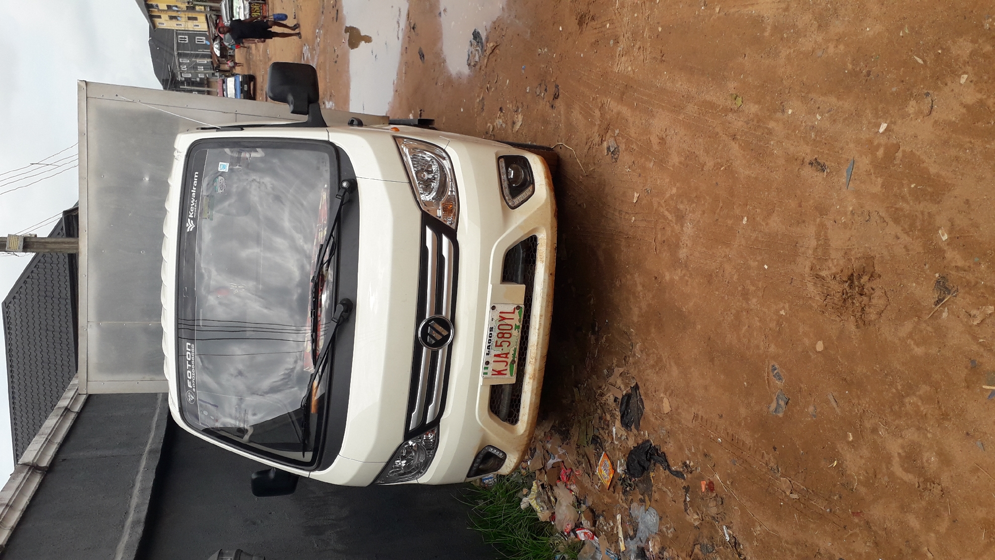 Morning street life documented in Nkpor, Nigeria