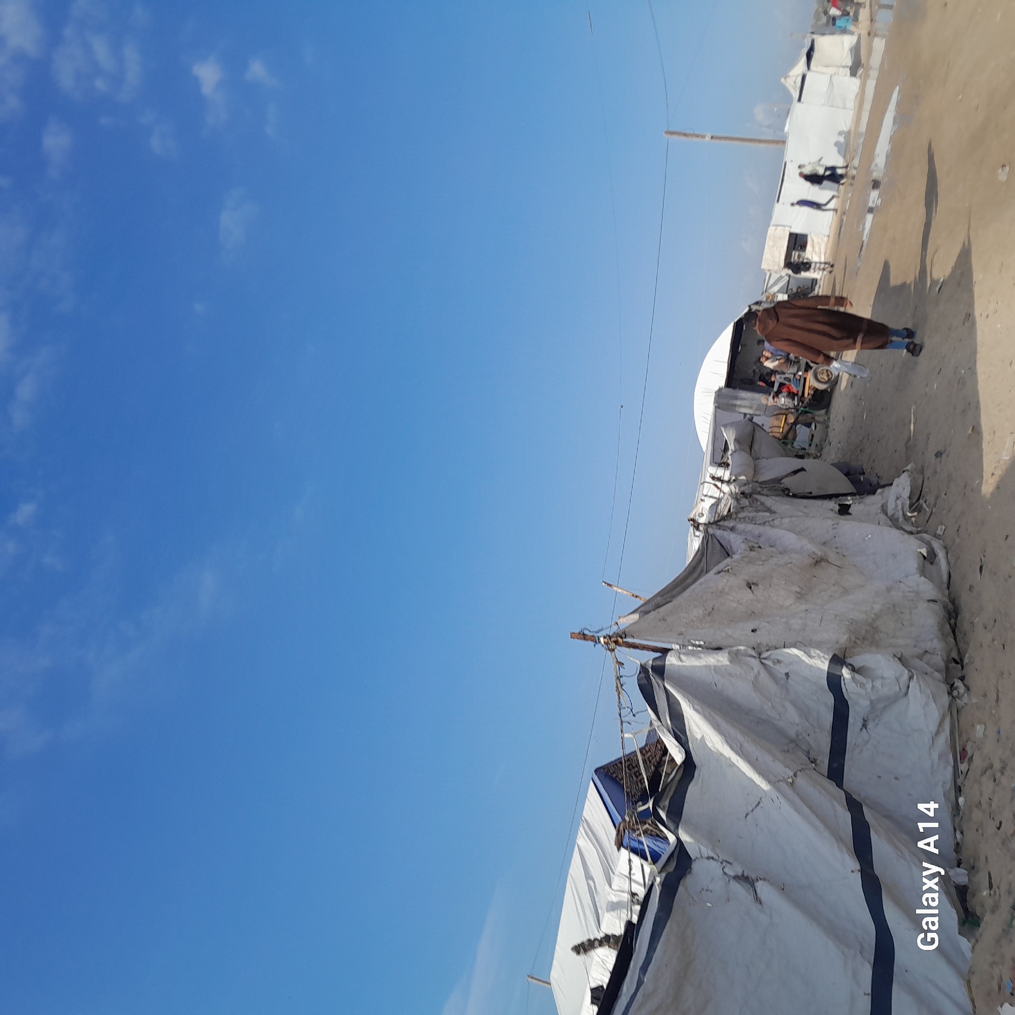 Daily life documented in Khan Yunis settlement areas