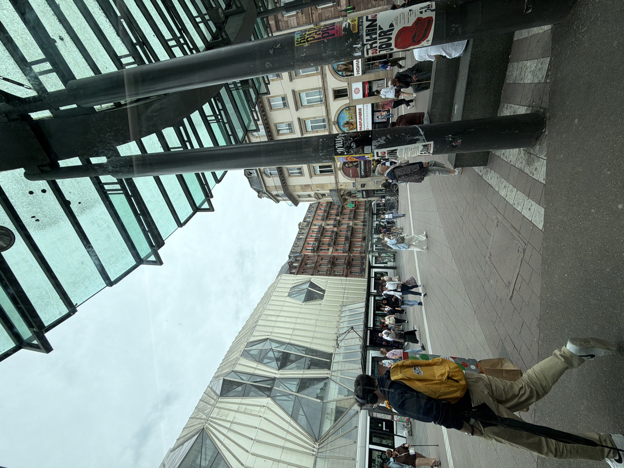 Morning photography walk through overcast Strasbourg streets documented