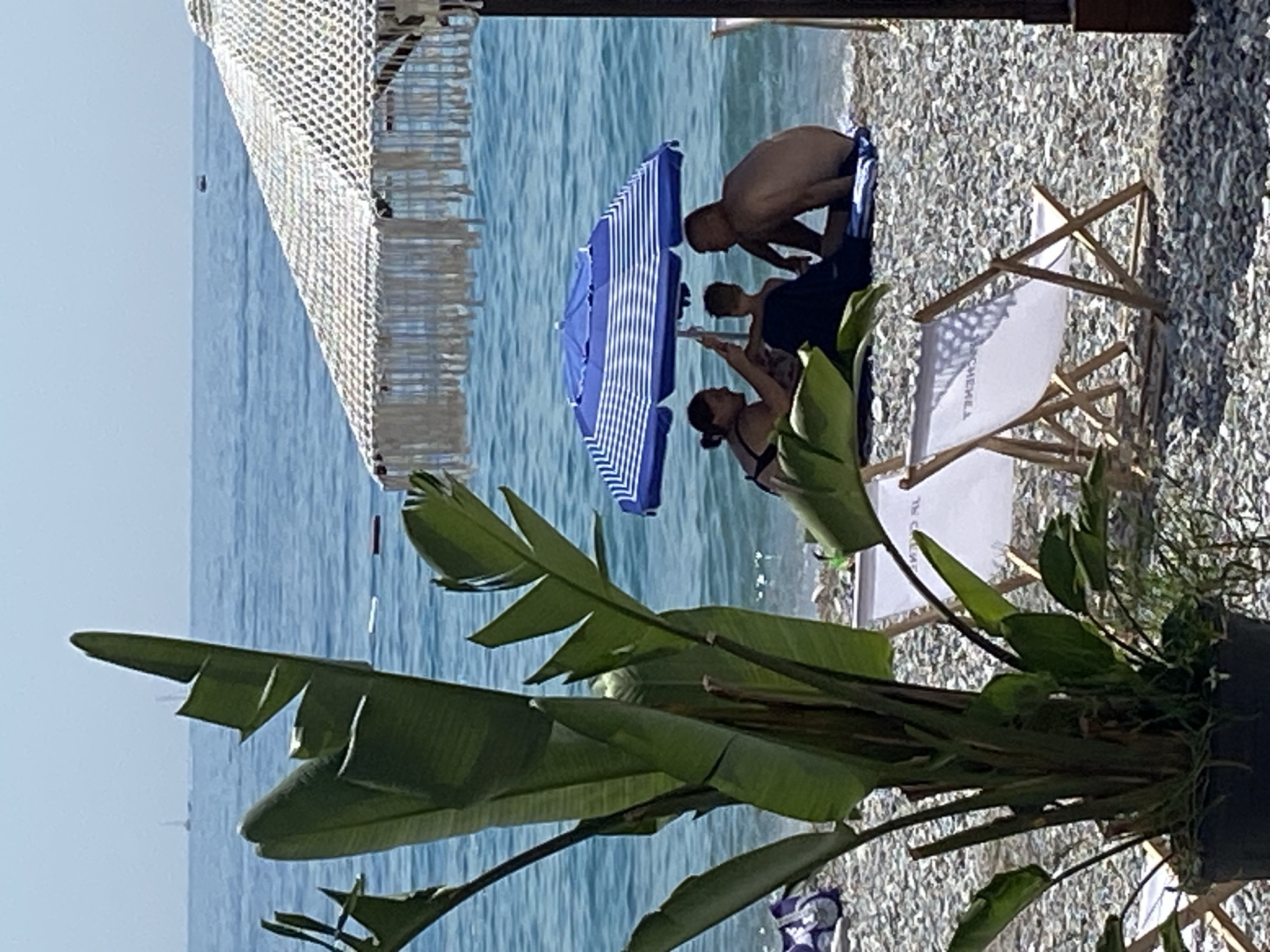 Laid-back Adriatic beach day on the Montenegro coast