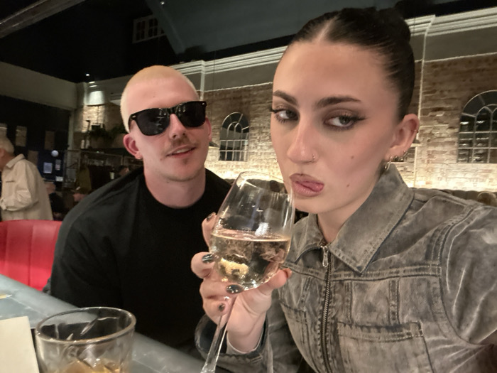 Couple spotted dining at Hitchin restaurant Friday evening