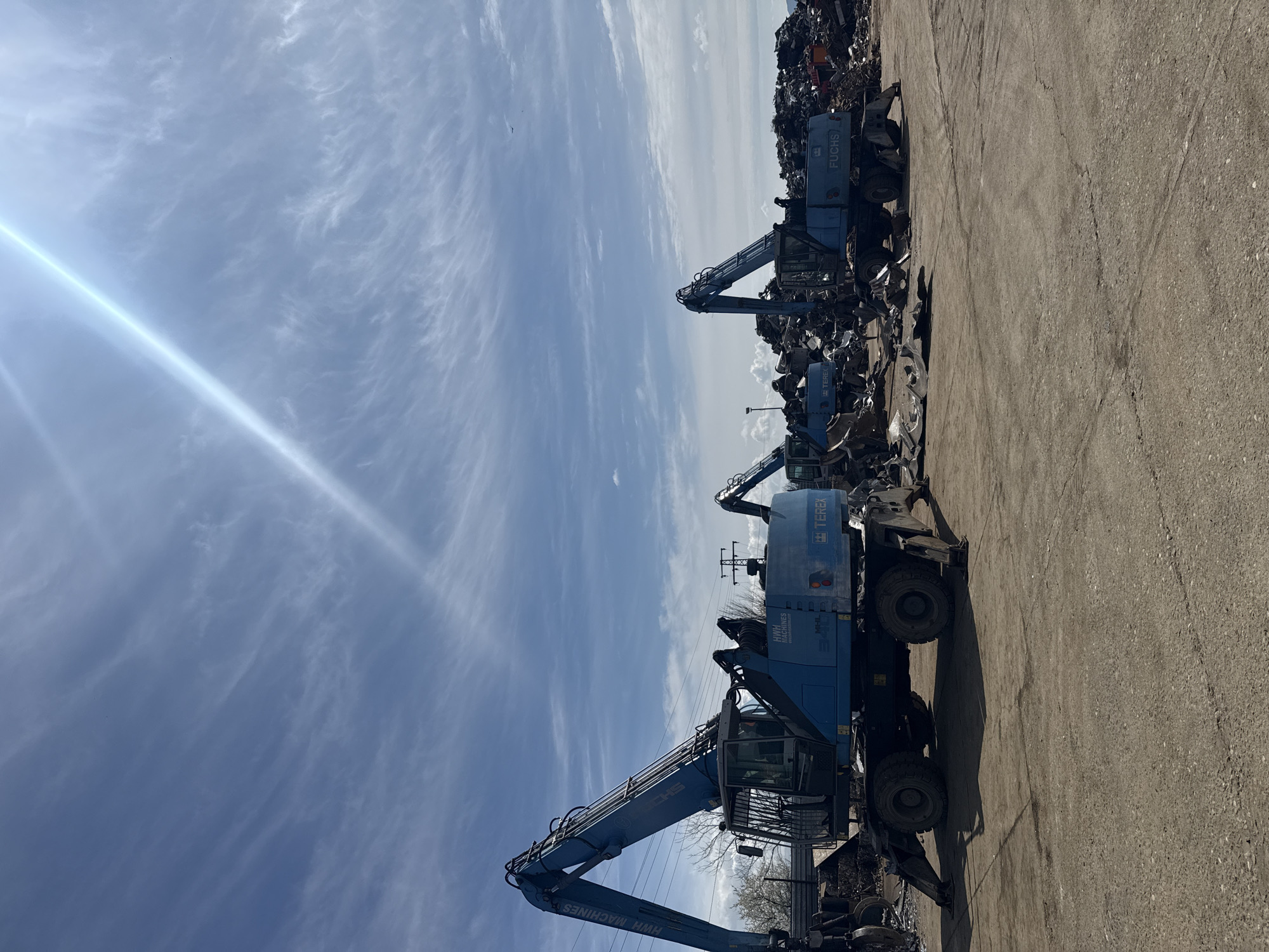 Scrap yard operations documented in Sopot, Bulgaria