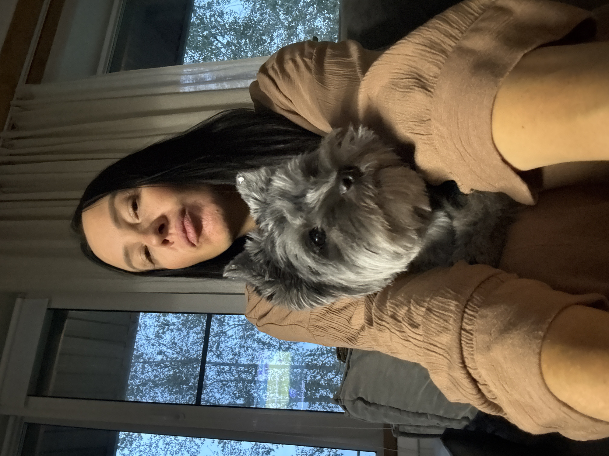 Lazy afternoon at home in Chaikovsky: dog, sushi, Wimbledon
