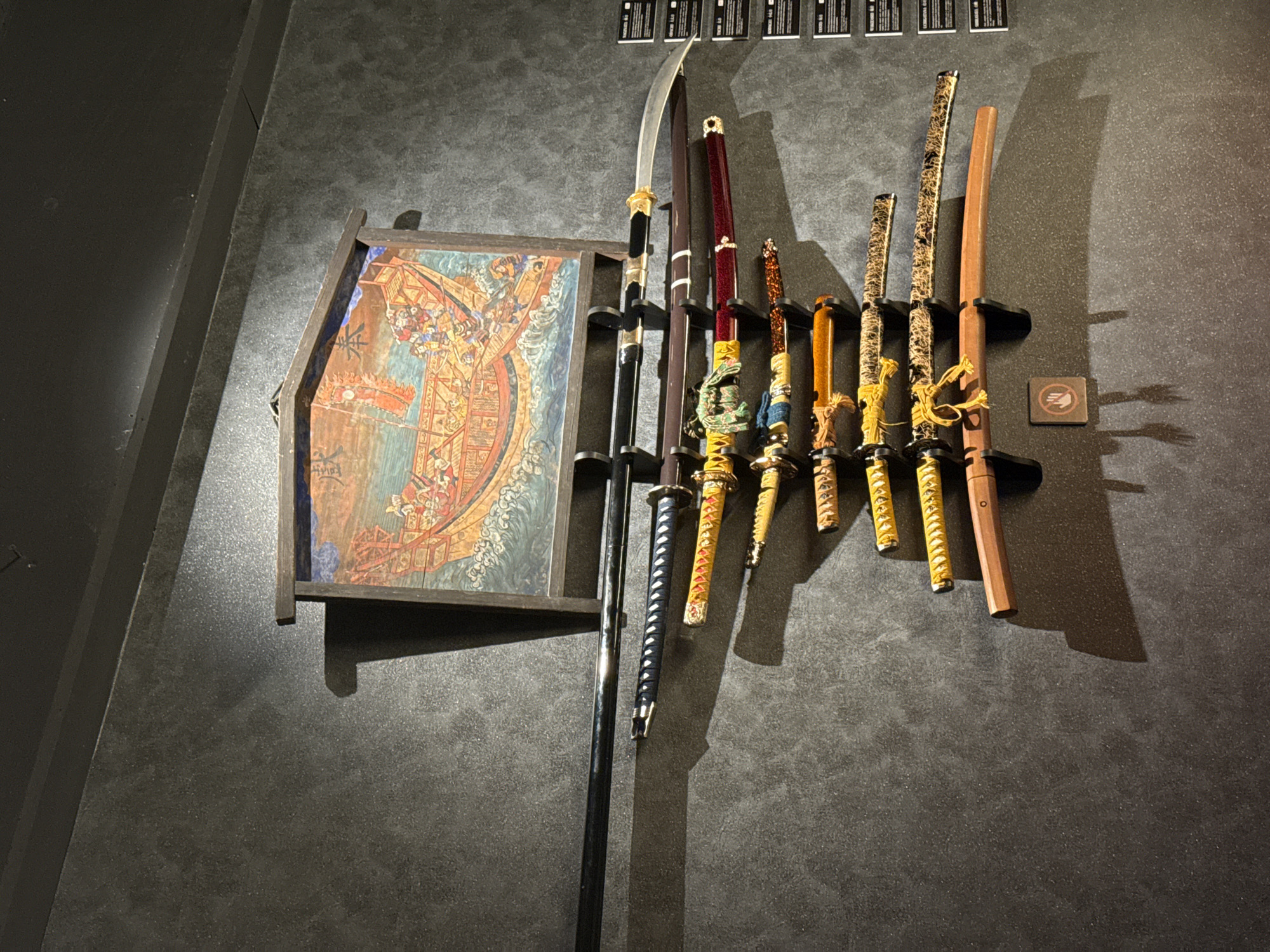 Samurai exhibition documented in early morning Taito visit