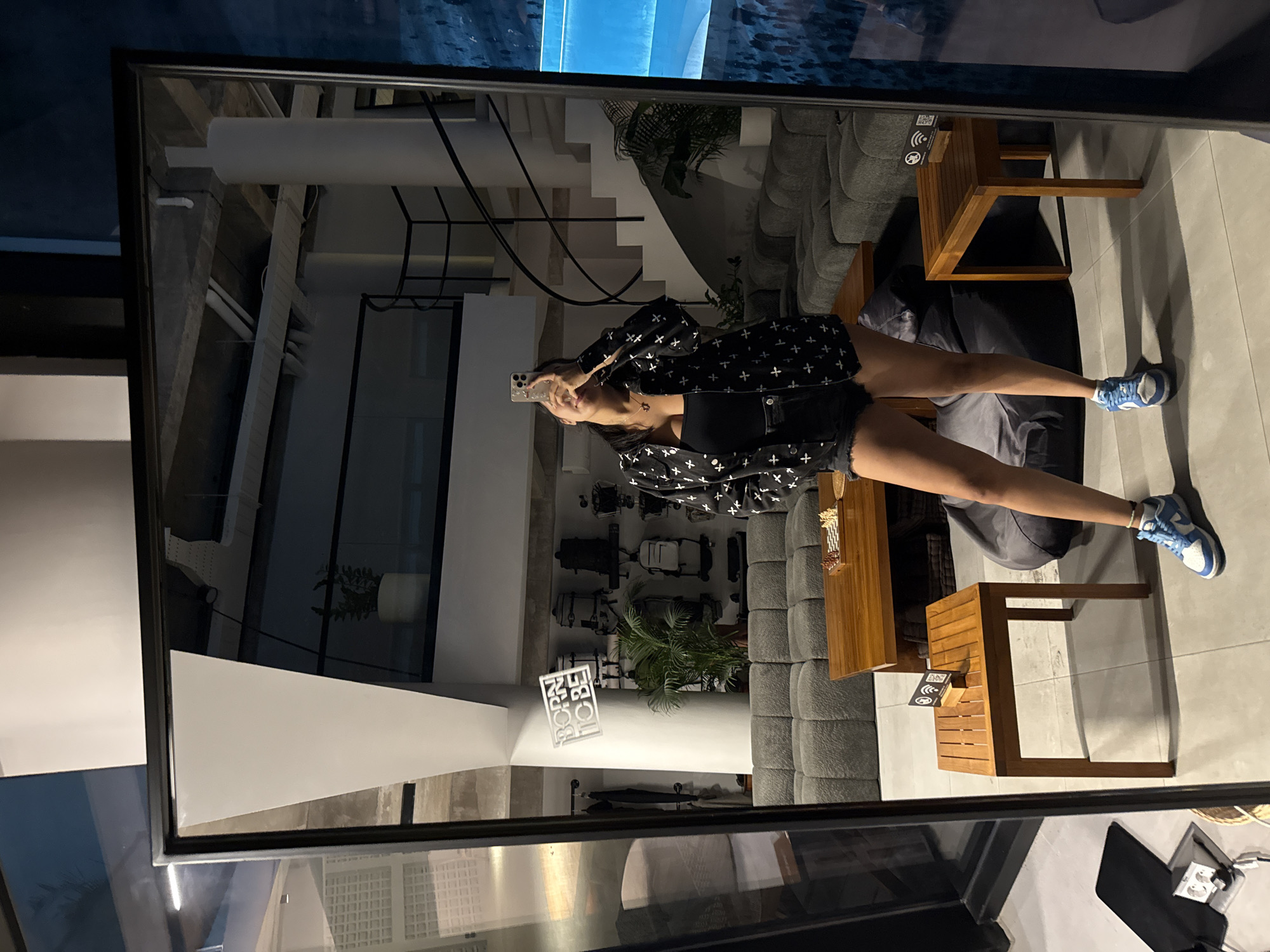 Young woman's casual day documented across Mengwi venues