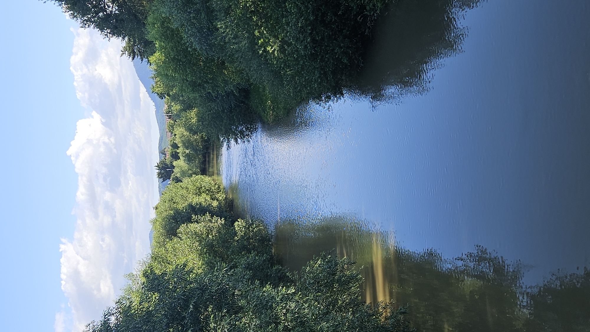 Morning scene along the Torysa River in Prešov
