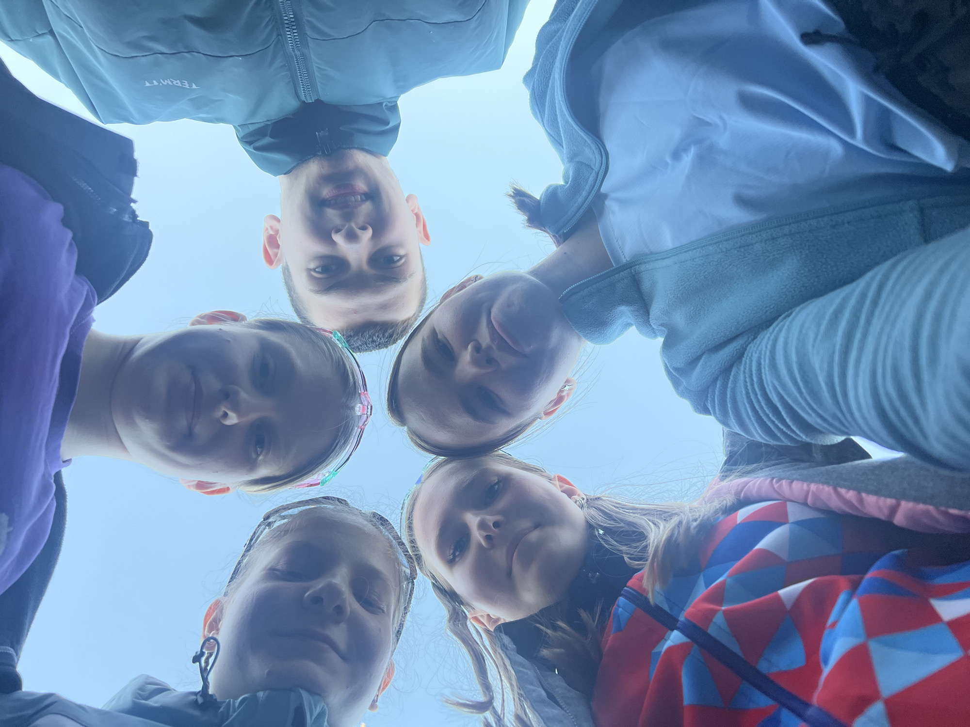 Young people document group stop at Russian gas station
