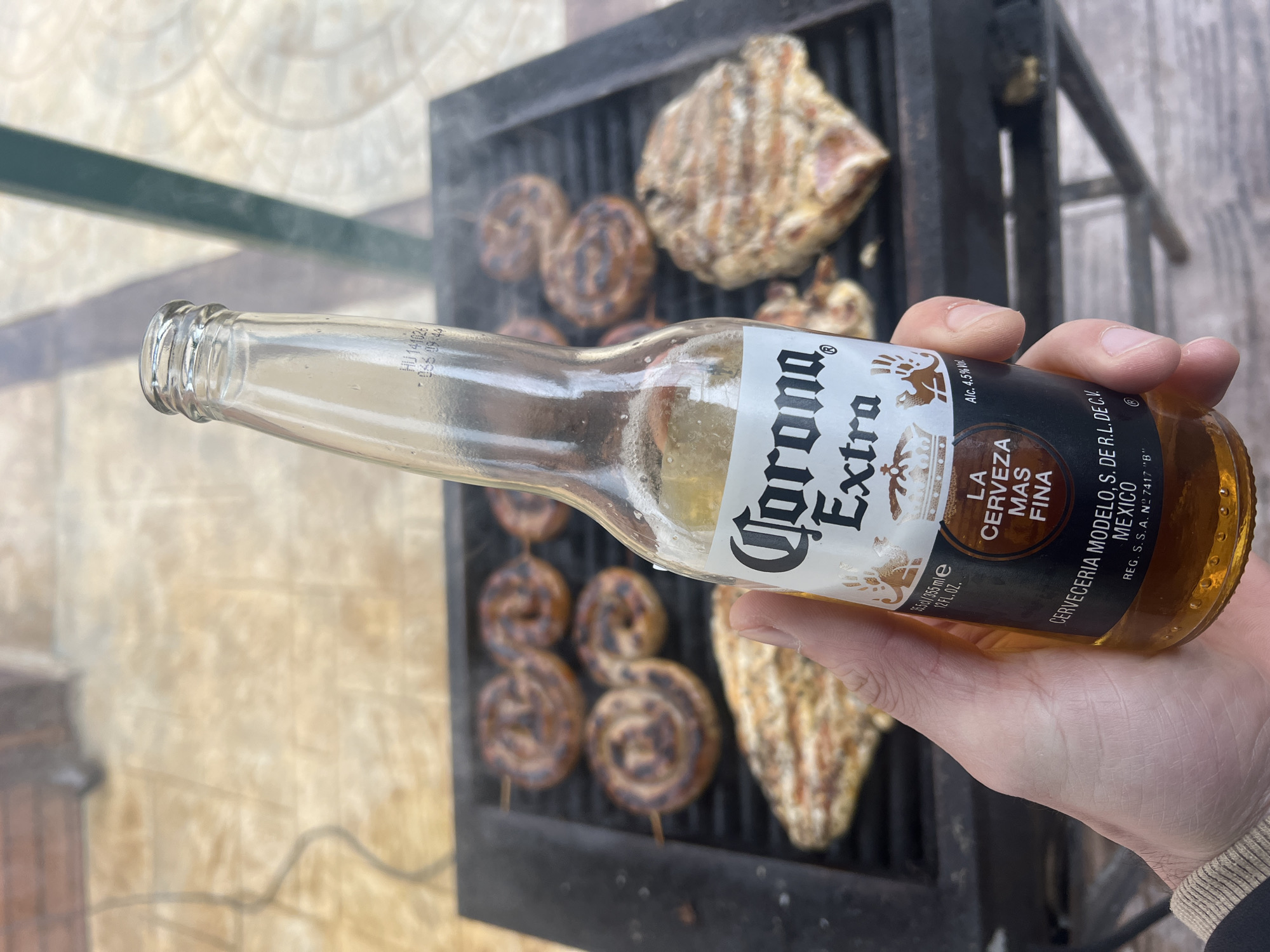 Outdoor barbecue session documented in Kubratovo, Bulgaria