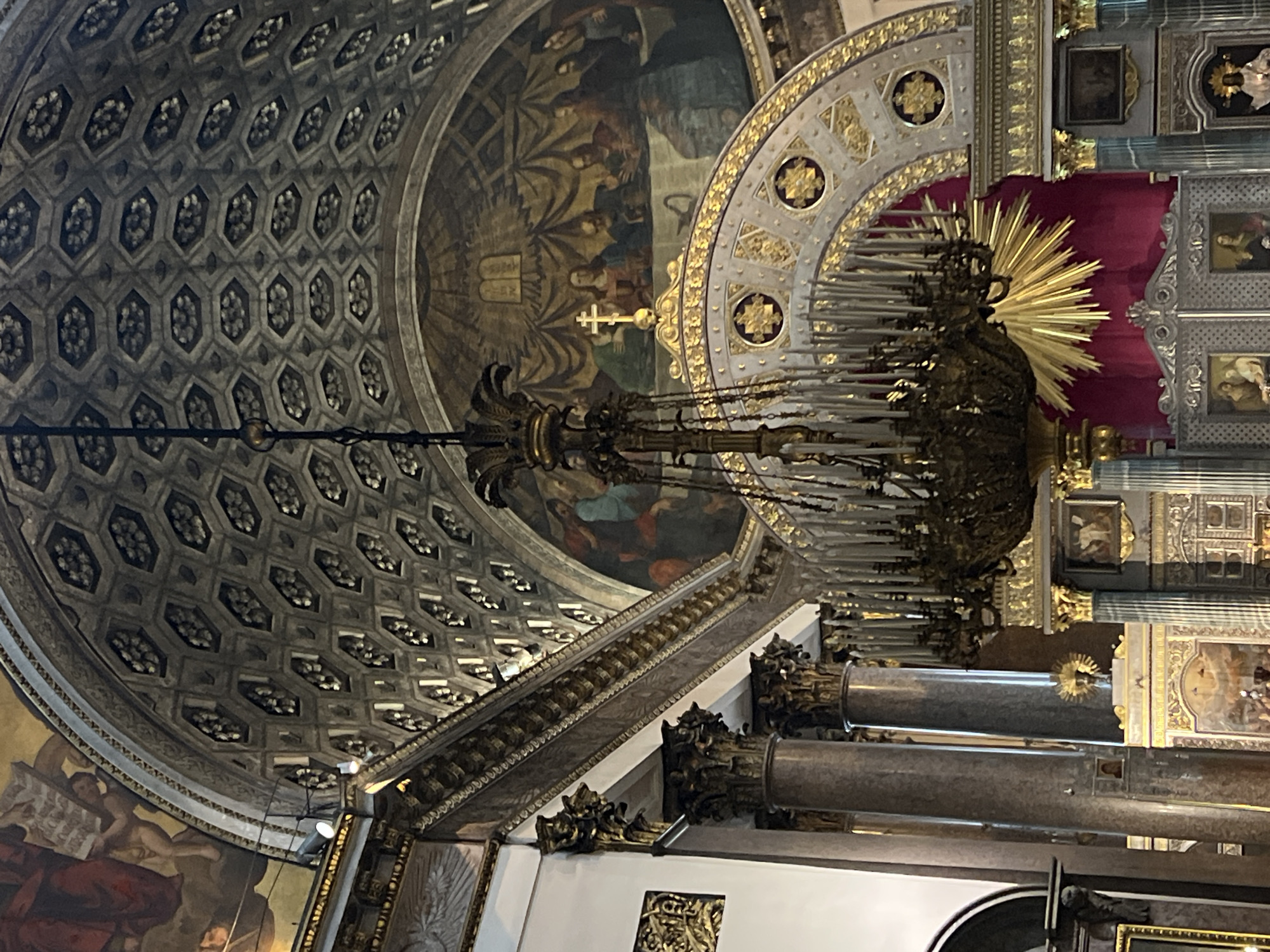 Inside St. Isaac's Cathedral and the Saint Petersburg metro