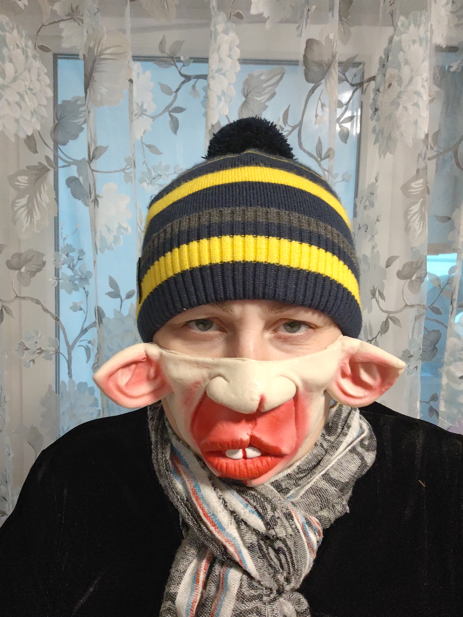 Masked costume social media posts documented in Markovskii