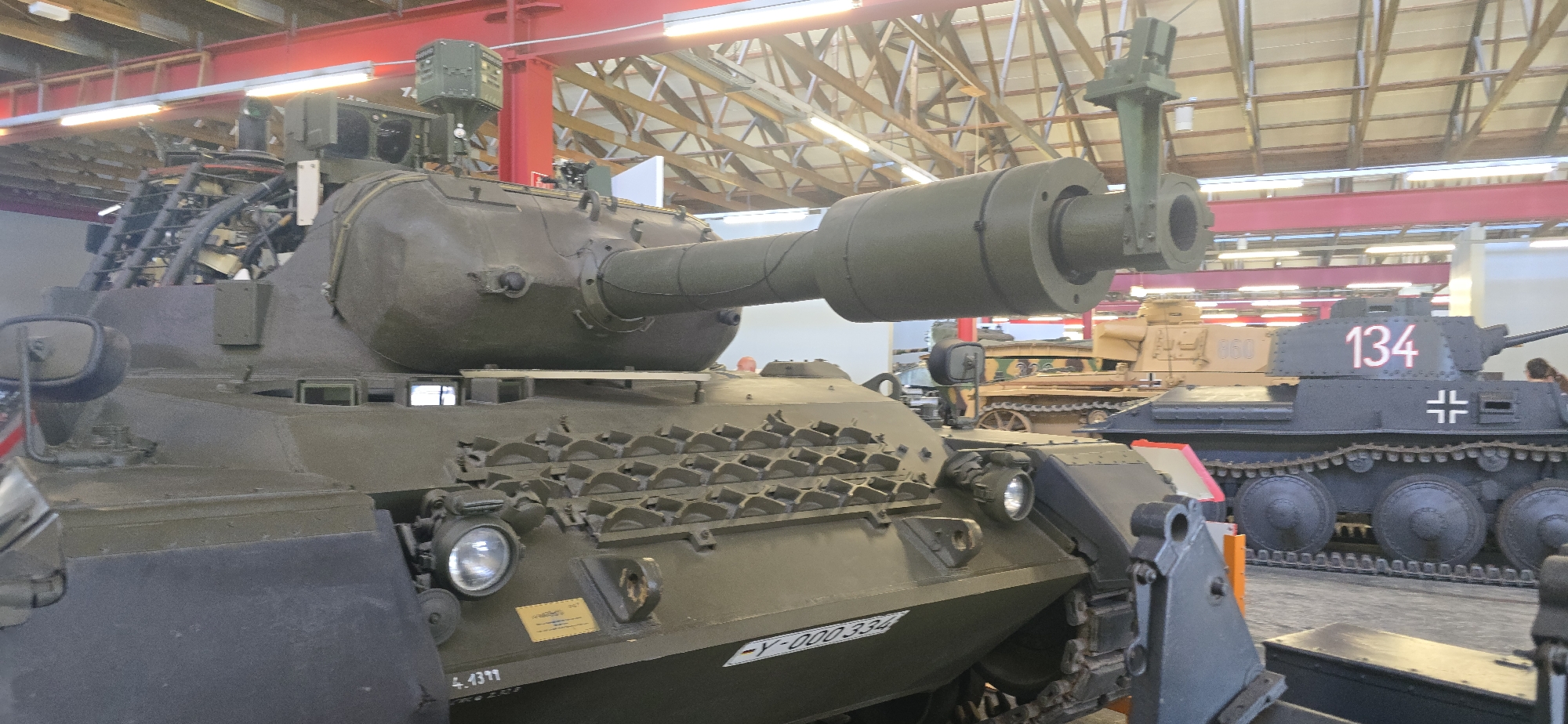 Inside the German Tank Museum, Munster — armor across the ages