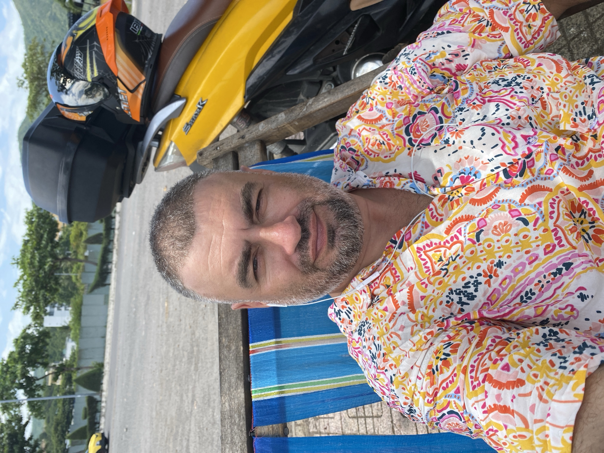 Early morning at the Nha Trang beachfront, Vietnam