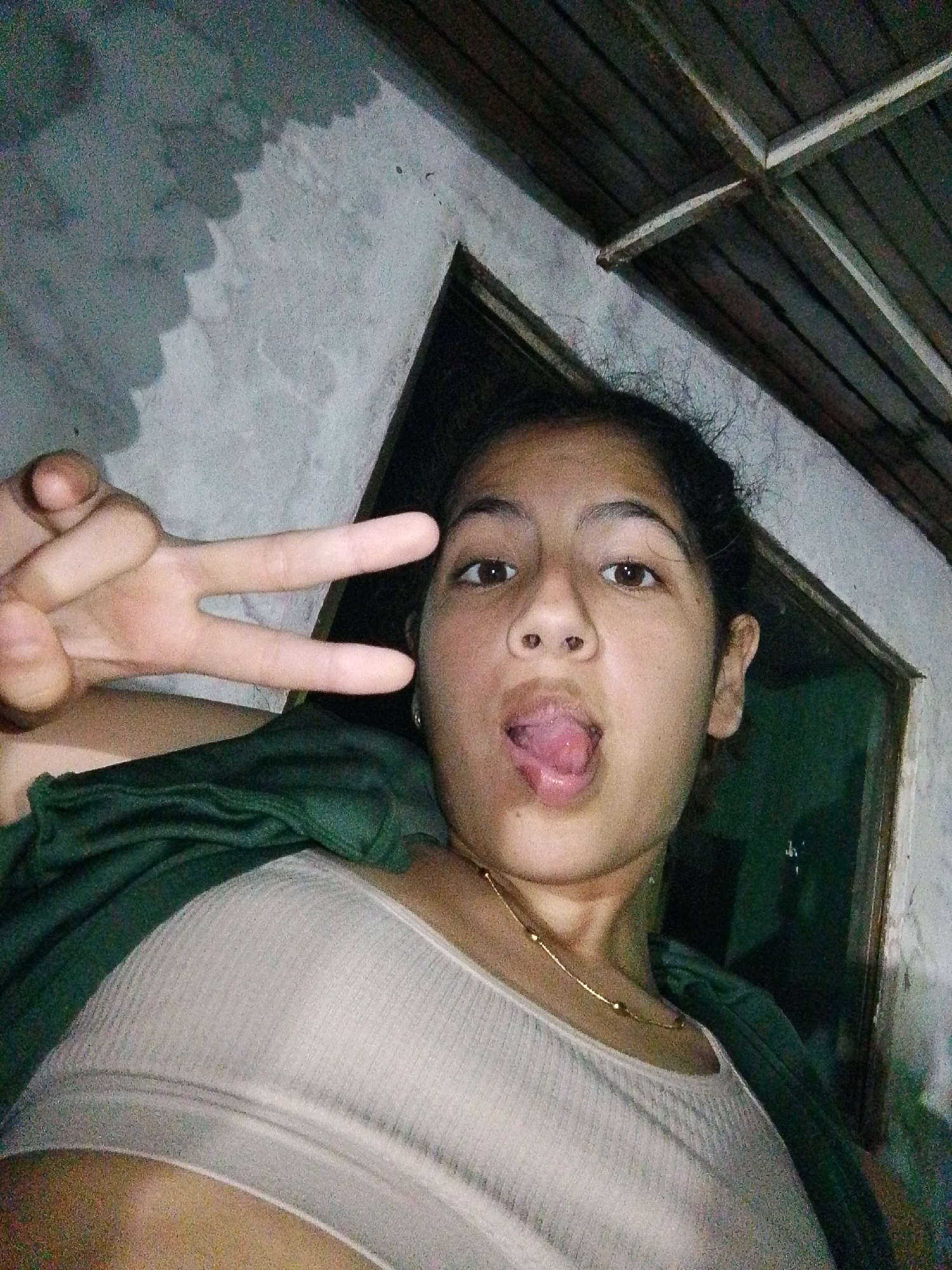 Late-night porch hangout in Guayacán, Venezuela