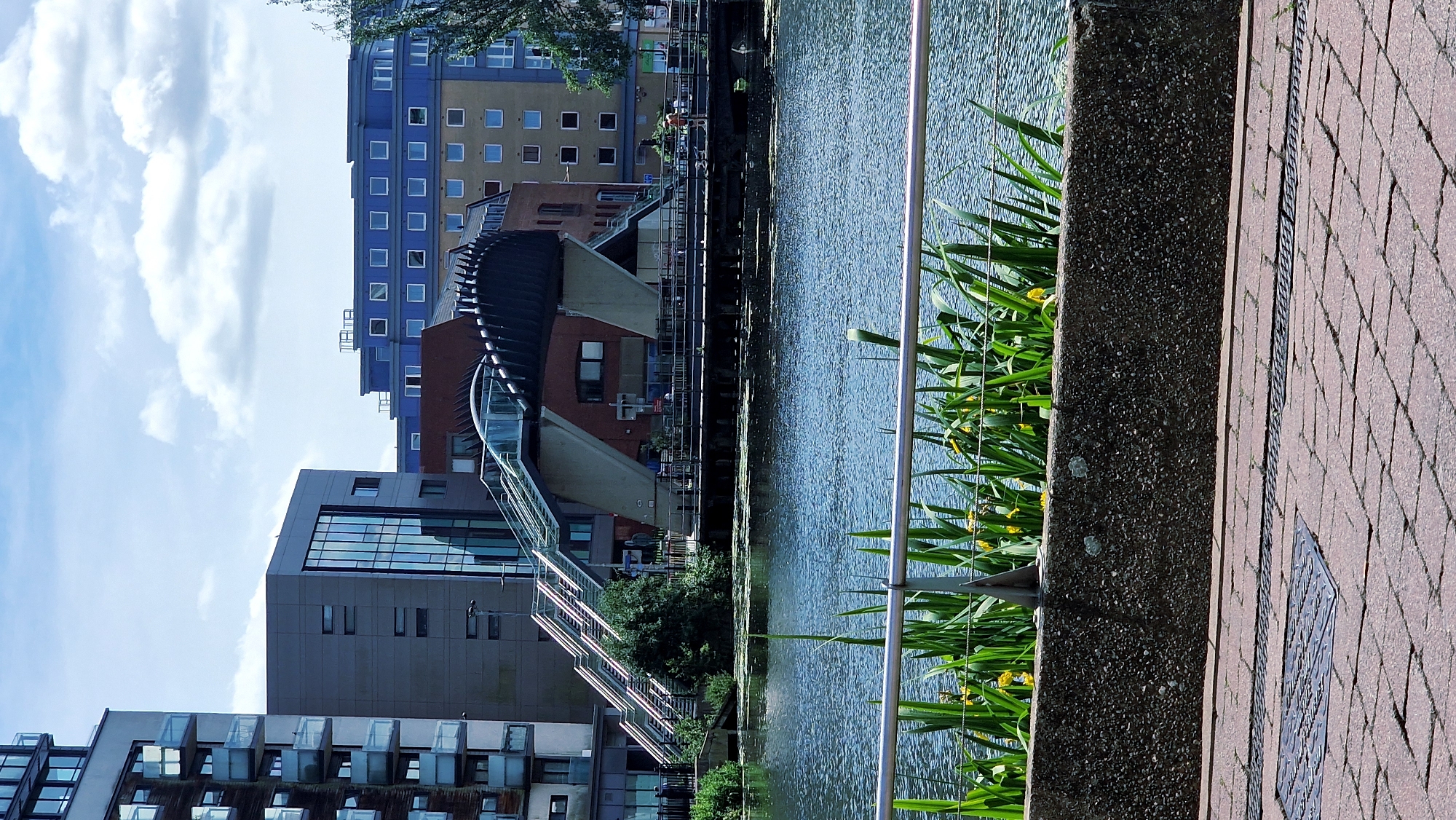 Witness documents Lincoln's Brayford Pool waterfront and covered bridge