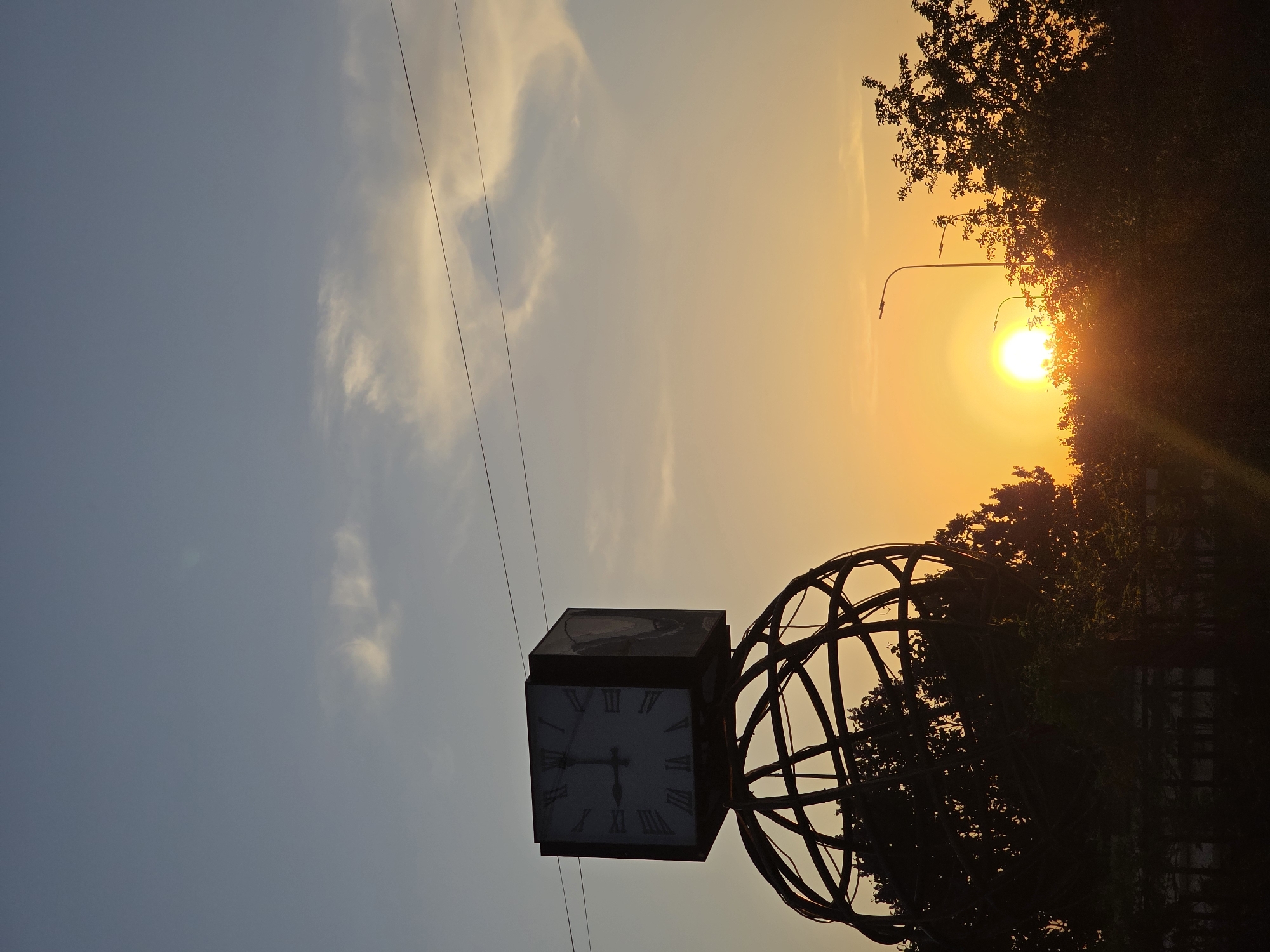 Evening life documented across Chaikovsky, Russia during sunset hours