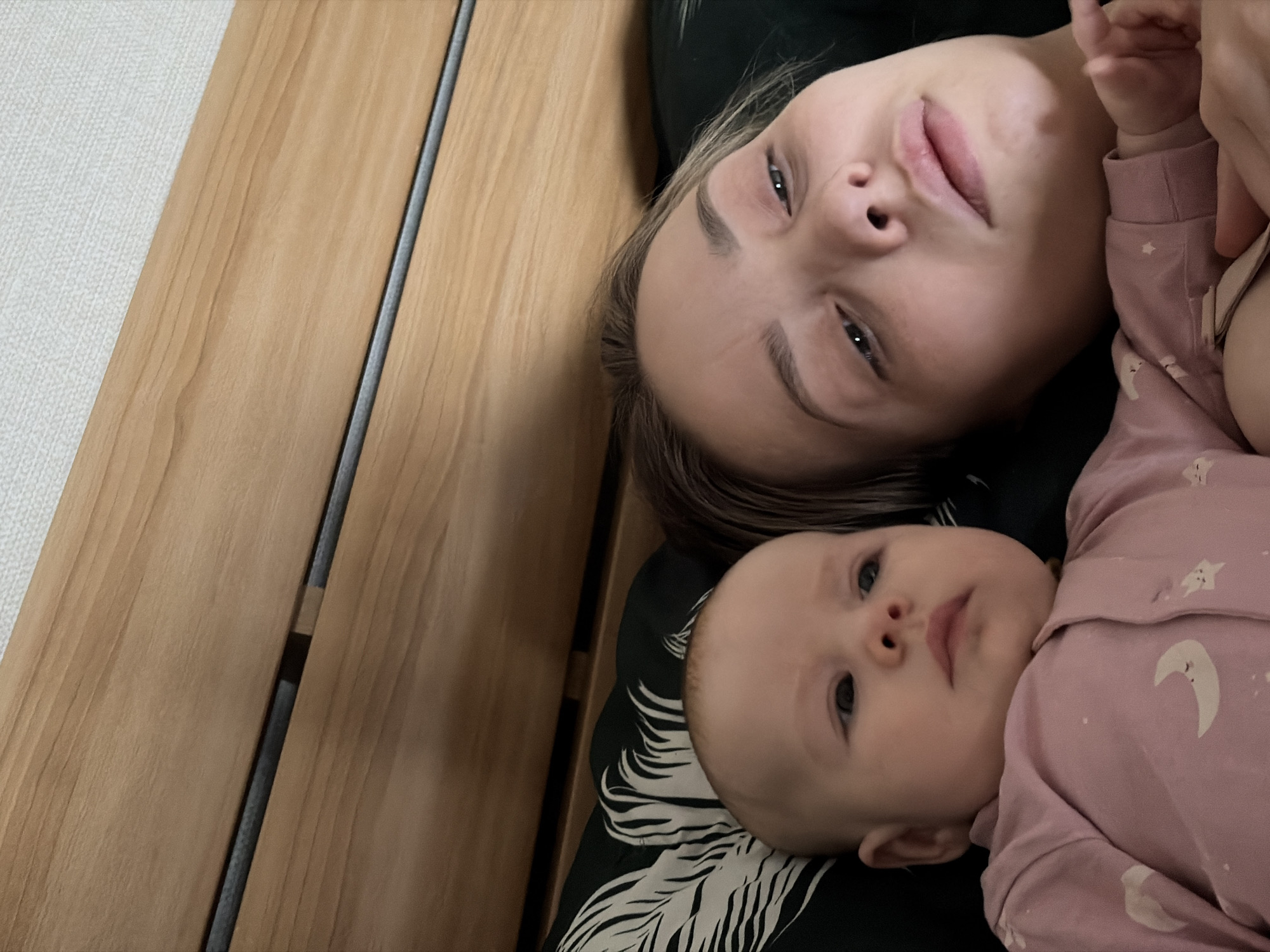 Early morning domestic moments captured in Chaikovsky, Russia