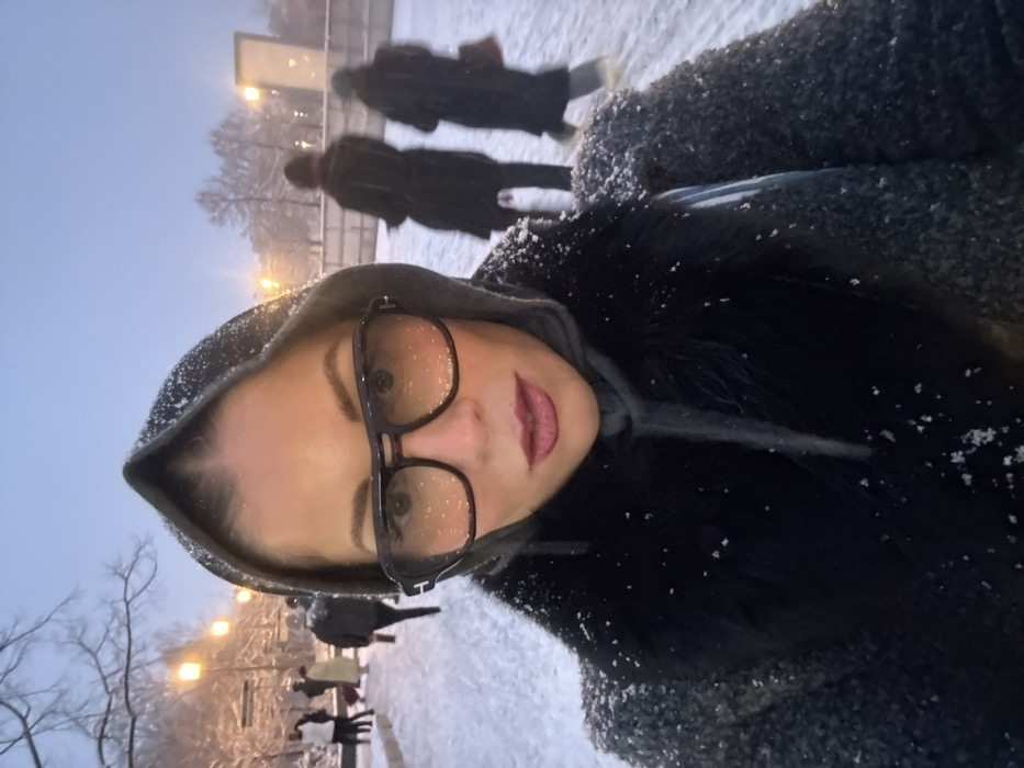 Paris residents document snowy evening through selfies and games