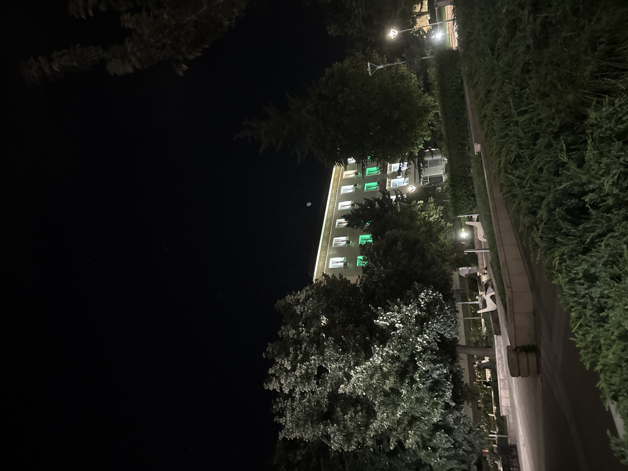 Evening wandering through the streets of Yambol, Bulgaria
