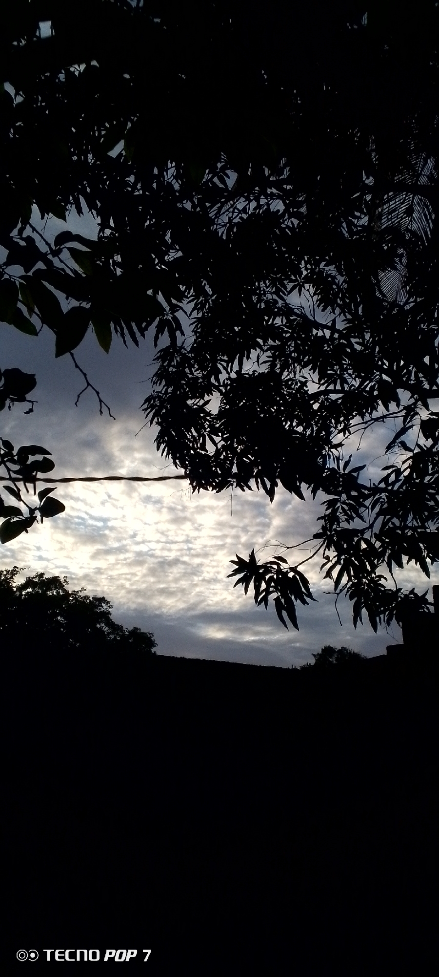 Dusk skies and street-level scenes in Altagracia, Venezuela