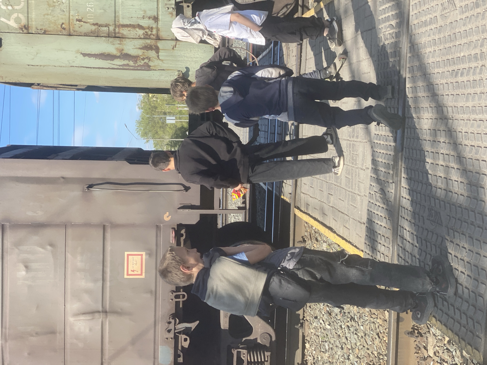 Freight trains documented passing through Novokuznetsk railway station