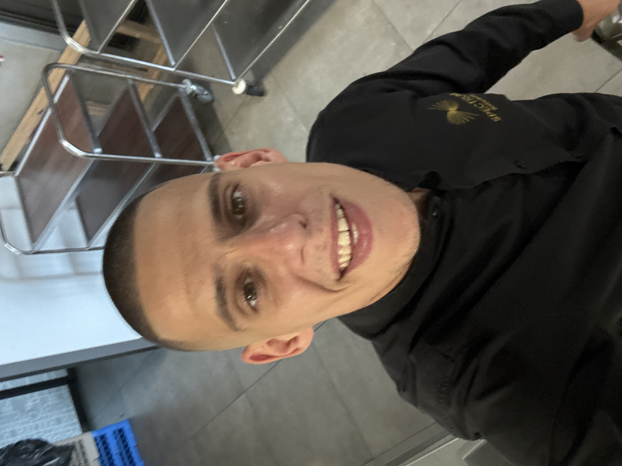 Spectrum Restaurant staff selfies and city views, Sofia