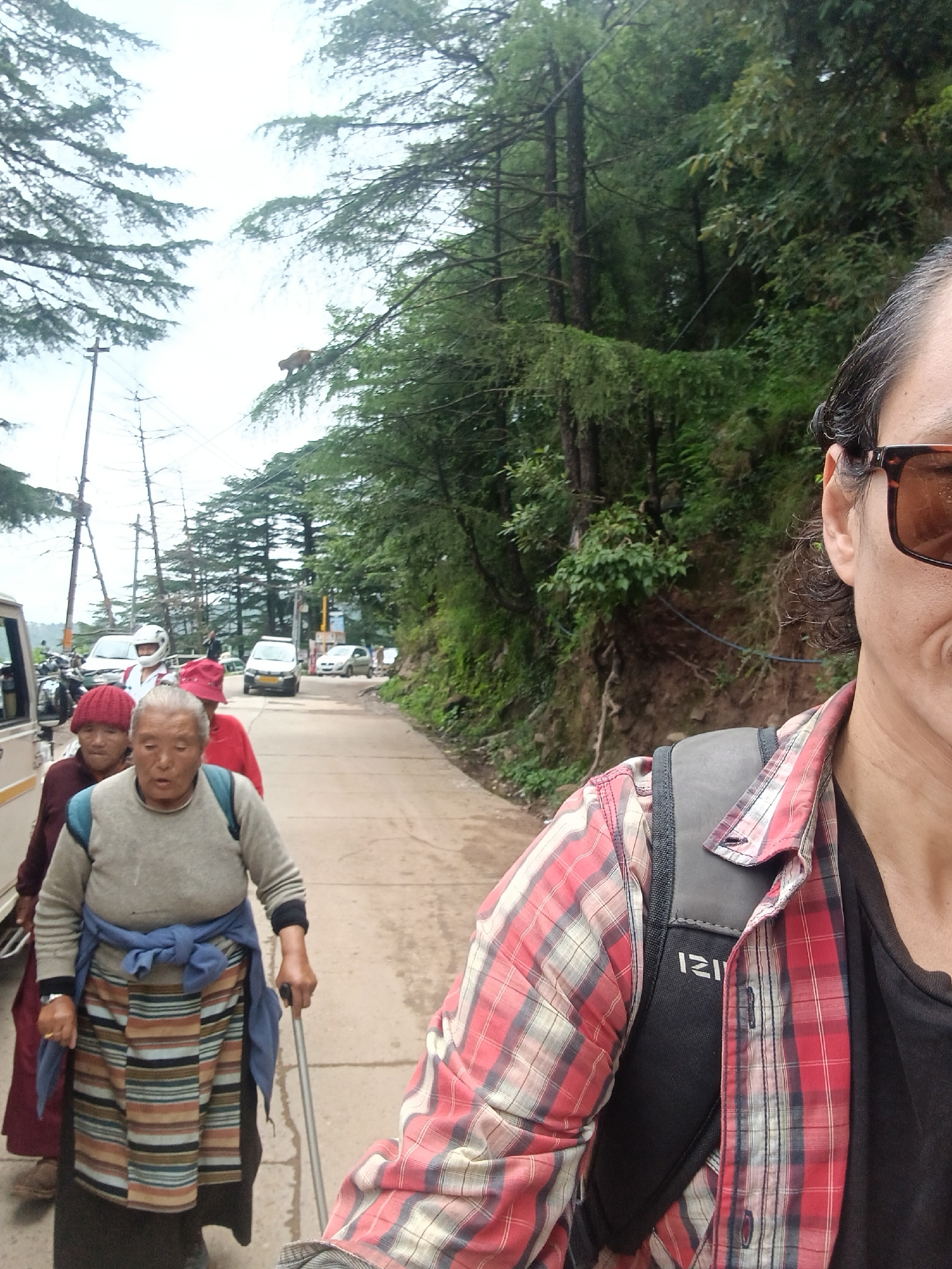 Everyday street scenes from Bhagsu and Dharamkot hill villages