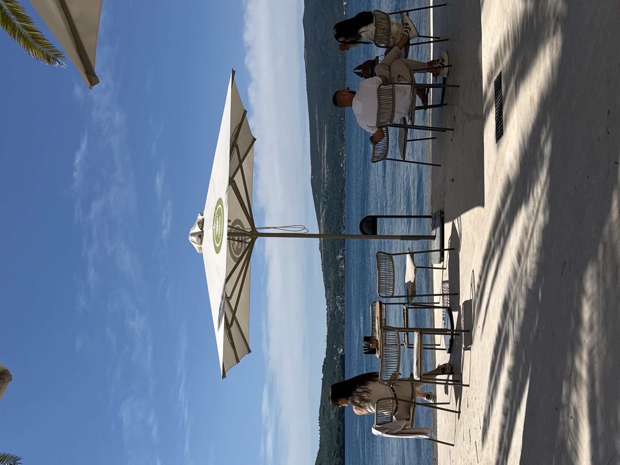 Morning leisure activities captured in Tivat, Montenegro waterfront area