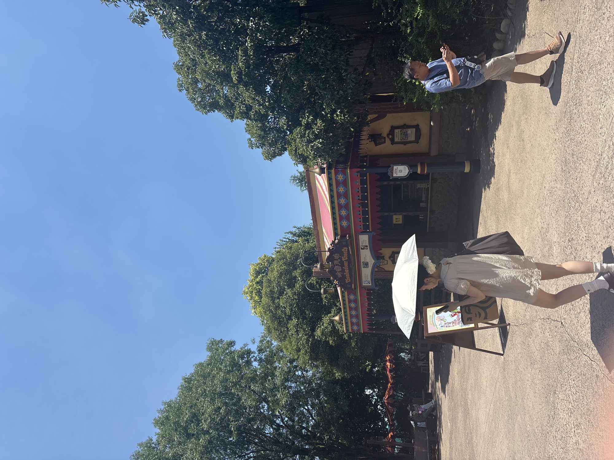 Theme park day in Pudong: carousels, rides, and a Frozen stage show