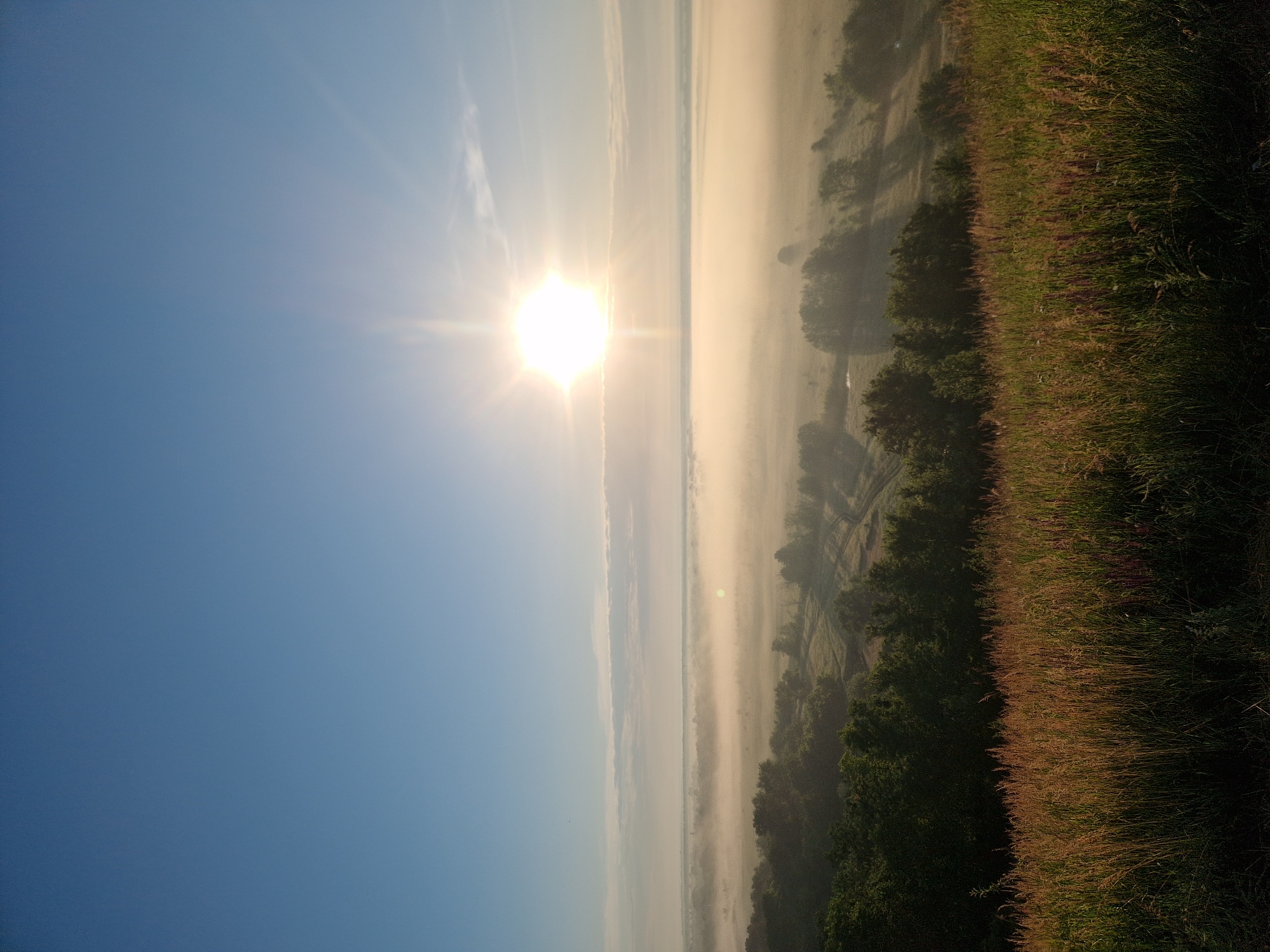 Dawn Photography Session Documents Misty Ukrainian Valley Sunrise