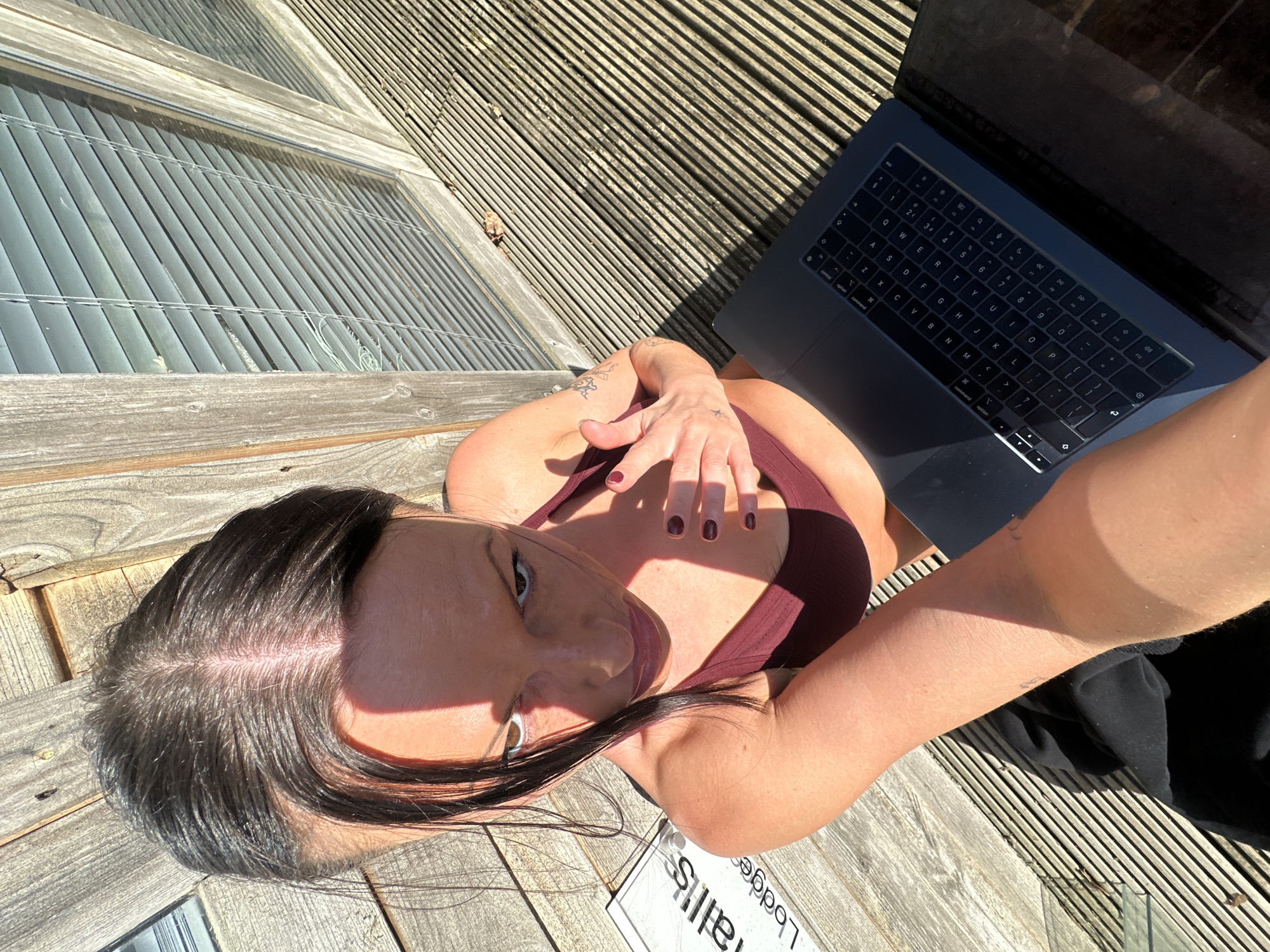 Morning moments captured across Wealden: light, laptop, chocolate egg