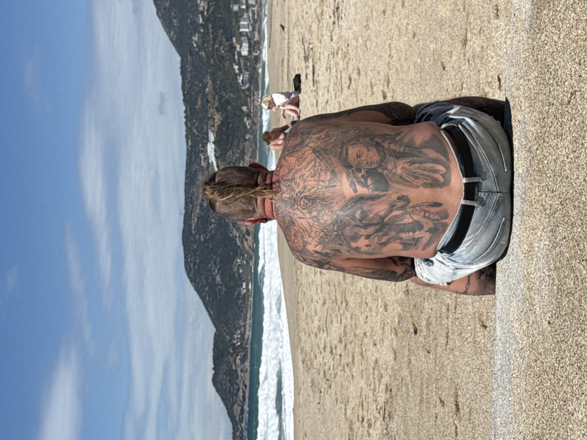 Beach day activities documented in Alanya, Turkey