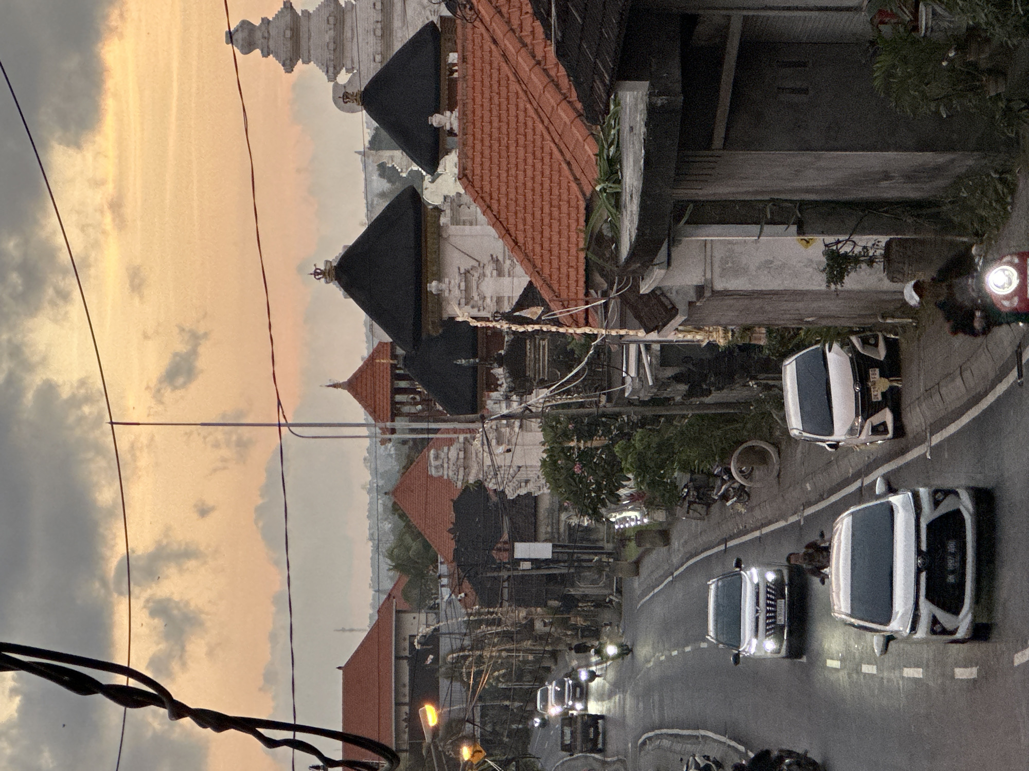 Morning scenes across Kuta Selatan: streets, temples, and daily life