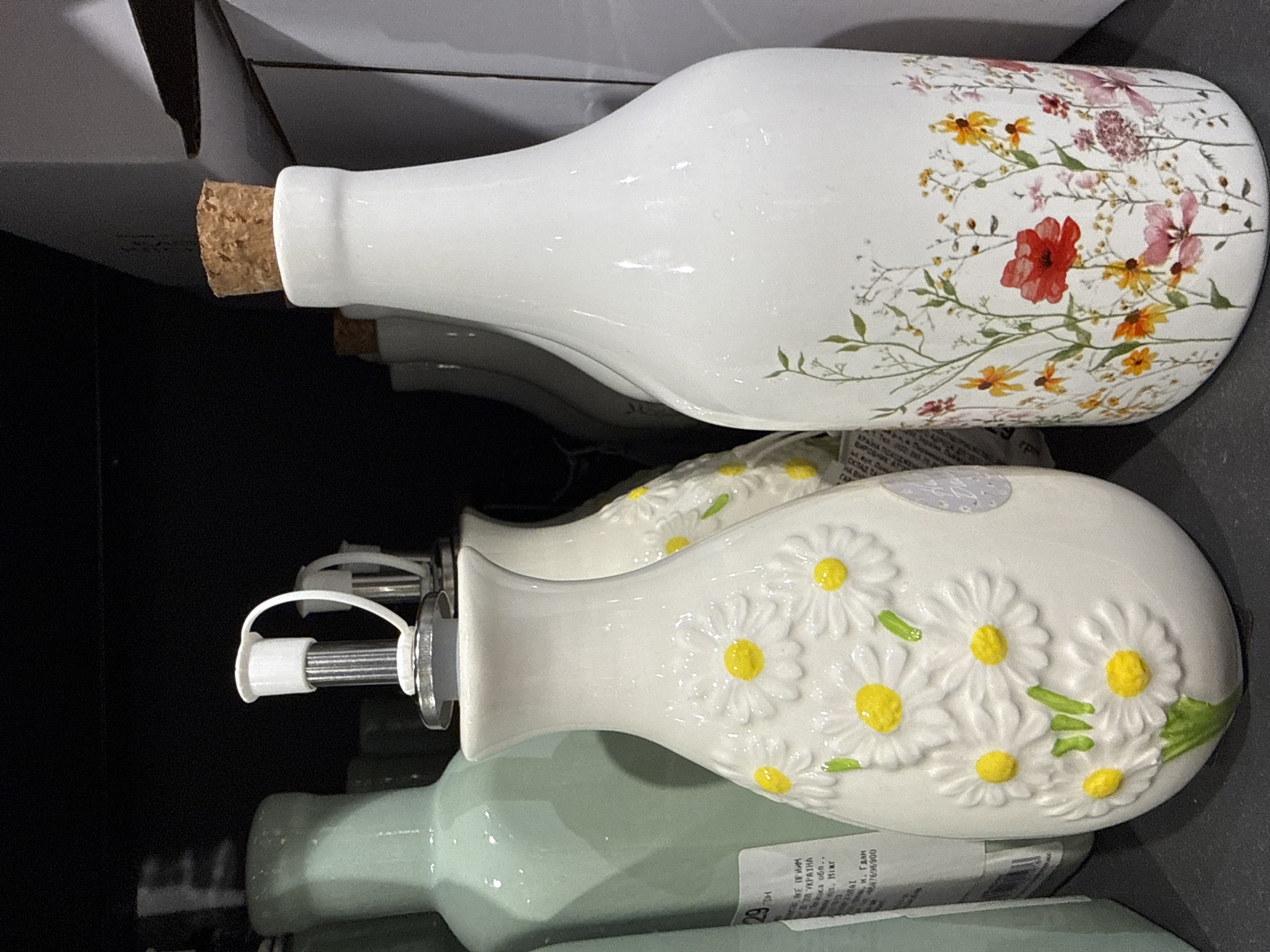 Browsing a gift shop's eclectic mix in Odesa