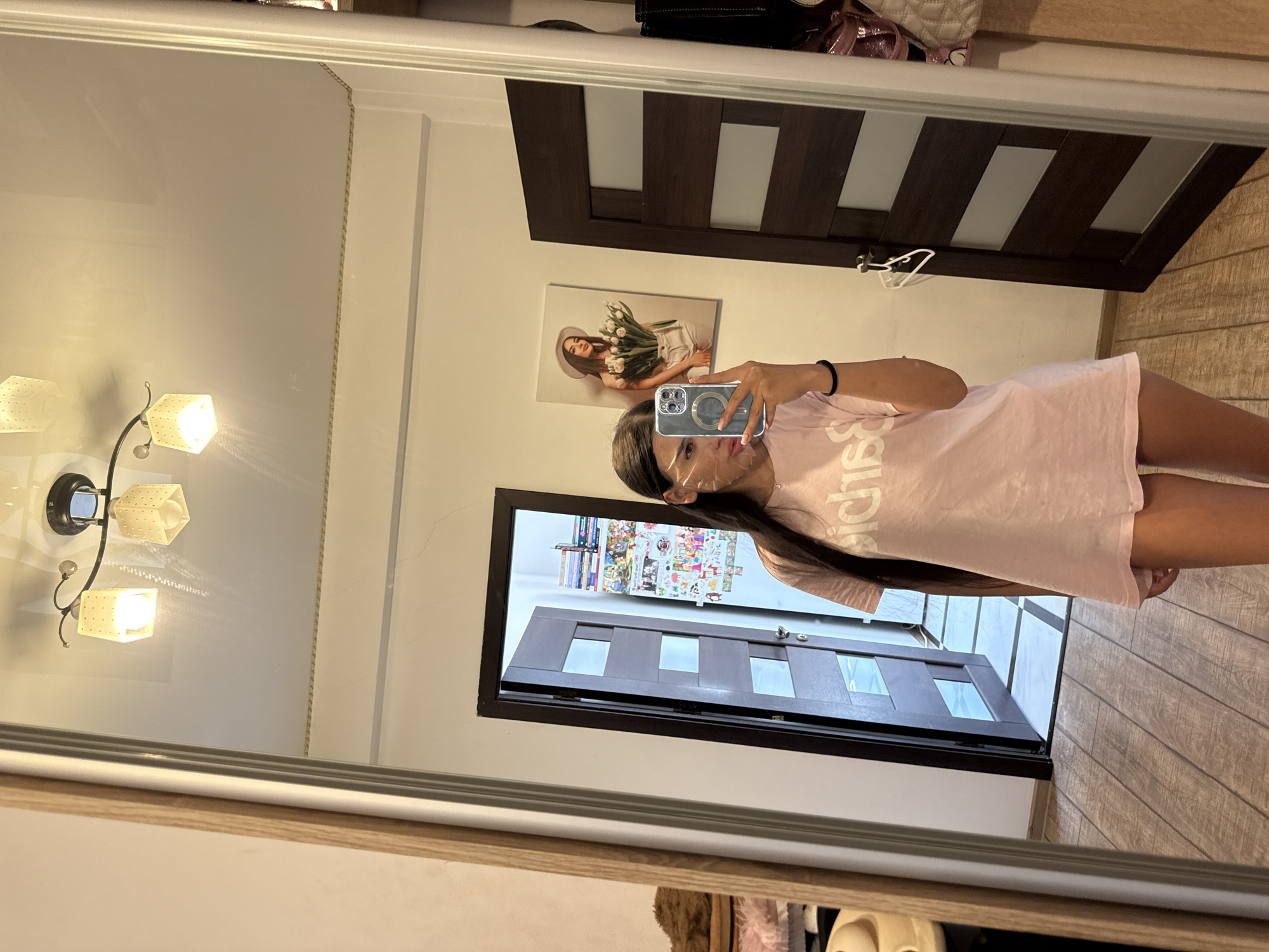 Morning at home in Chișinău: selfies and household appliances