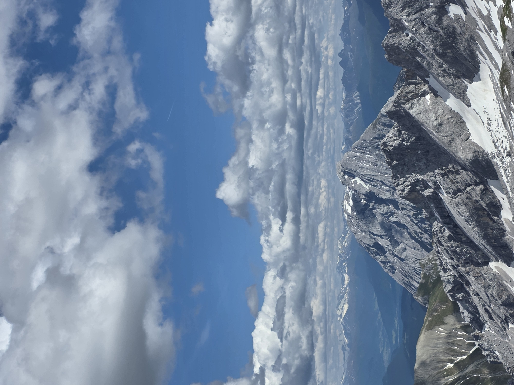 Bavarian Alps landscape near Garmisch-Partenkirchen with snow-dusted peaks