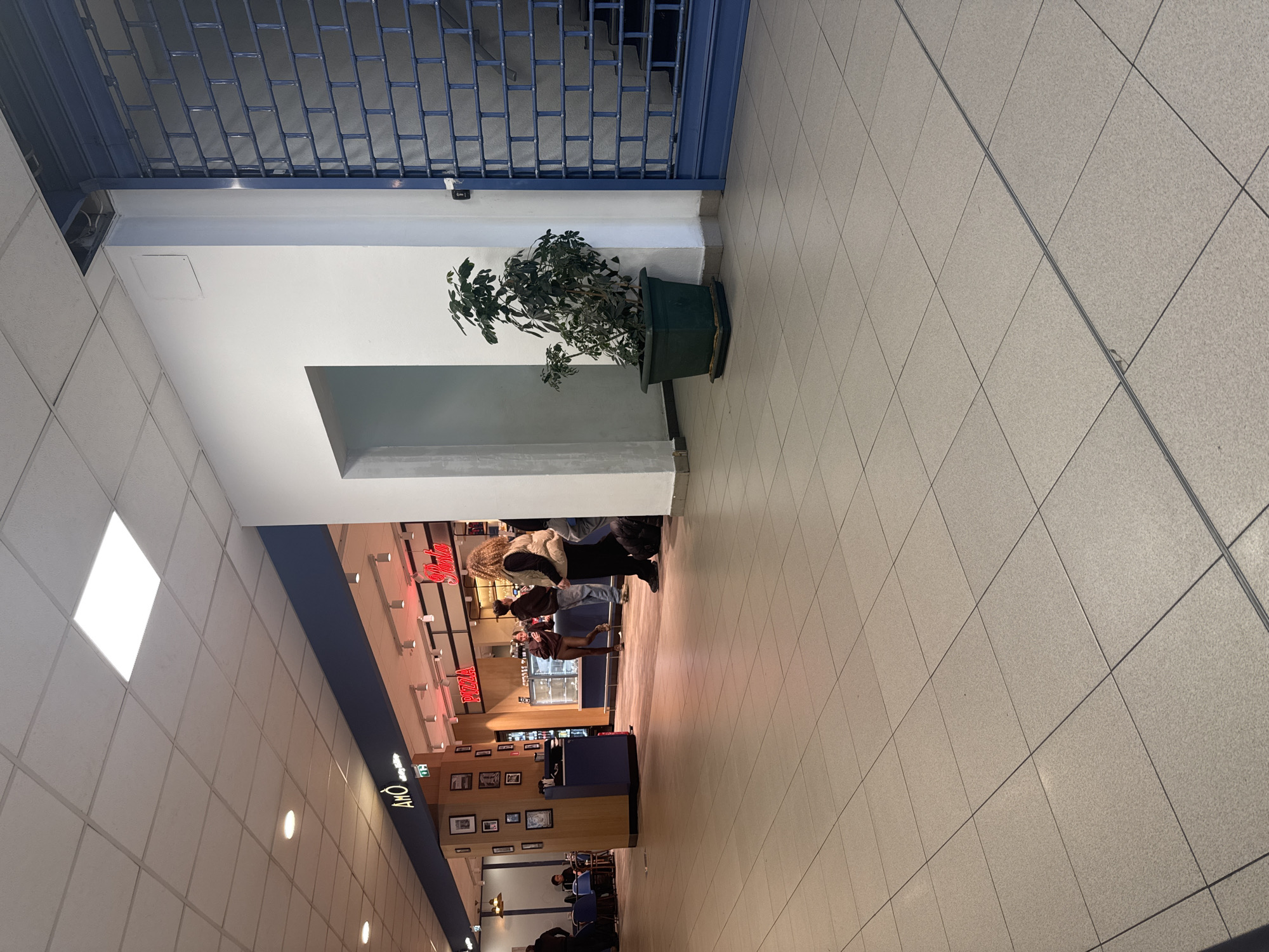 Commercial building interior documented in Sofia, Bulgaria
