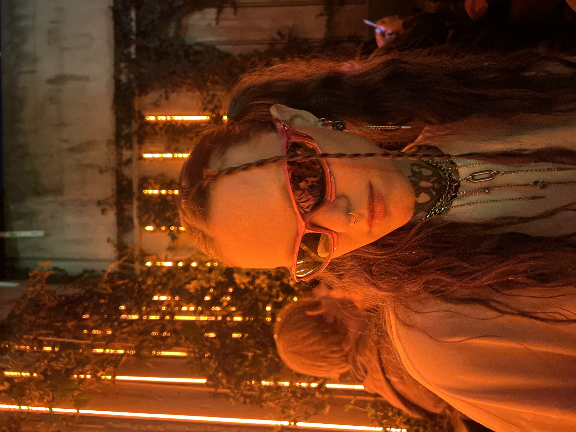 Distinctive eyewear spotted across Belgrade evening locations