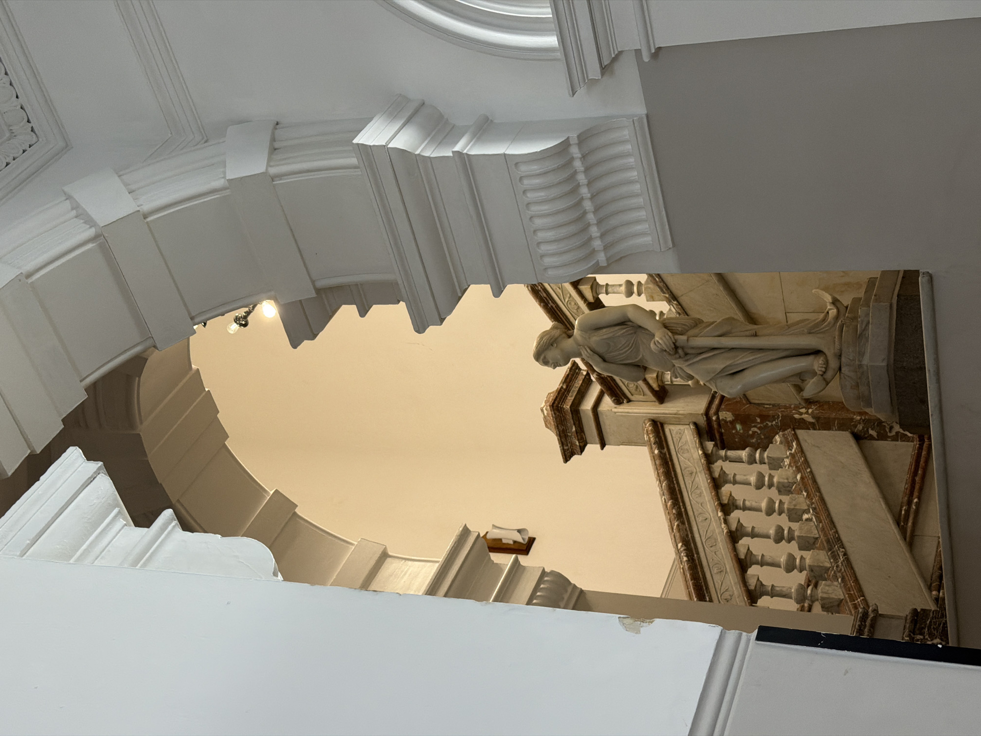 Gallery visitors document ornate architecture at Cape Town museum