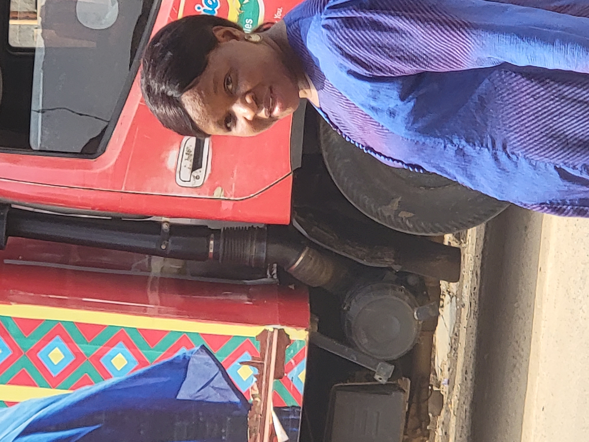 Daily street life documented around Indomie truck in Maiburiji, Nigeria