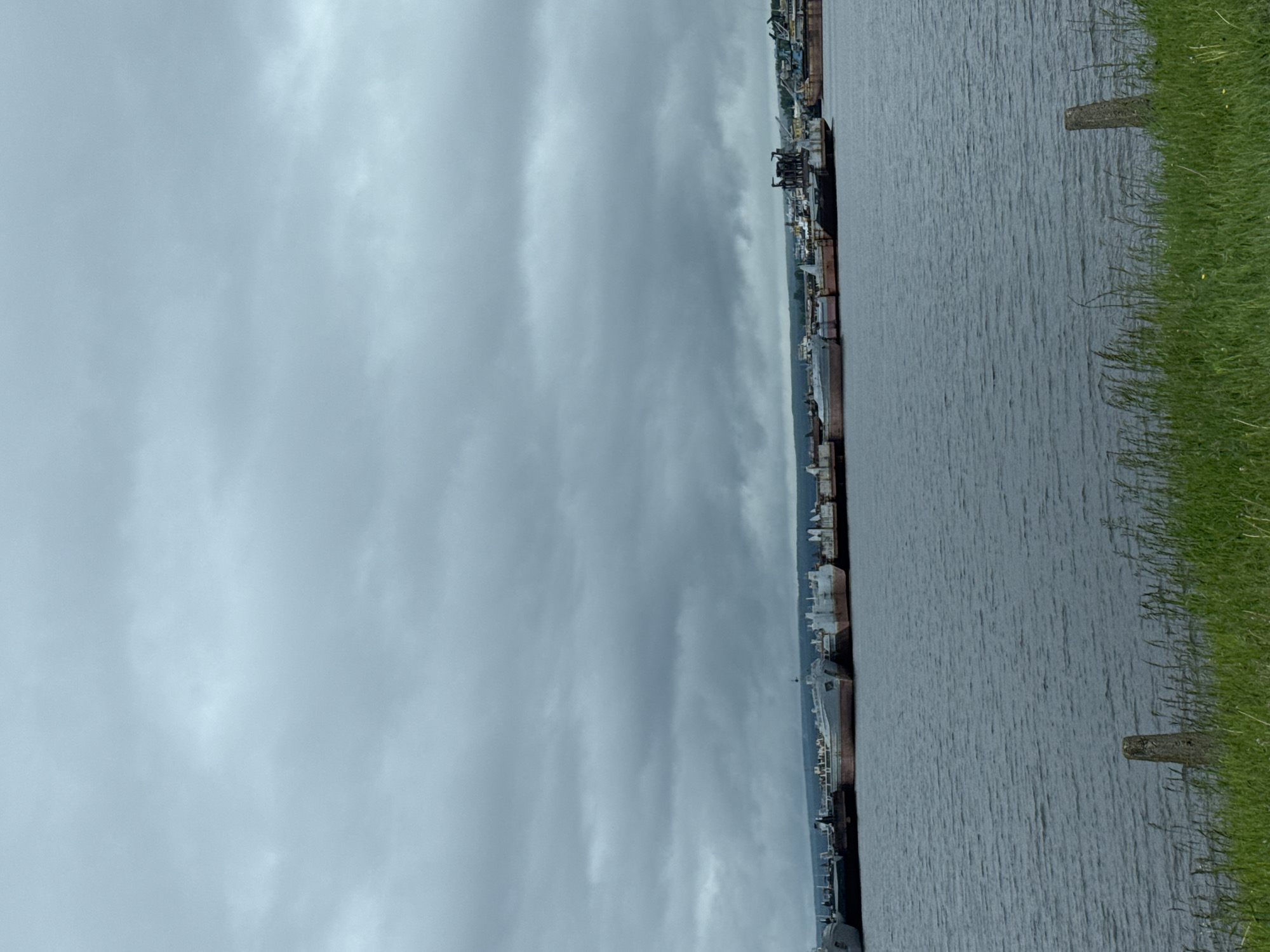 Overcast morning scene documented in Chaikovsky, Russia