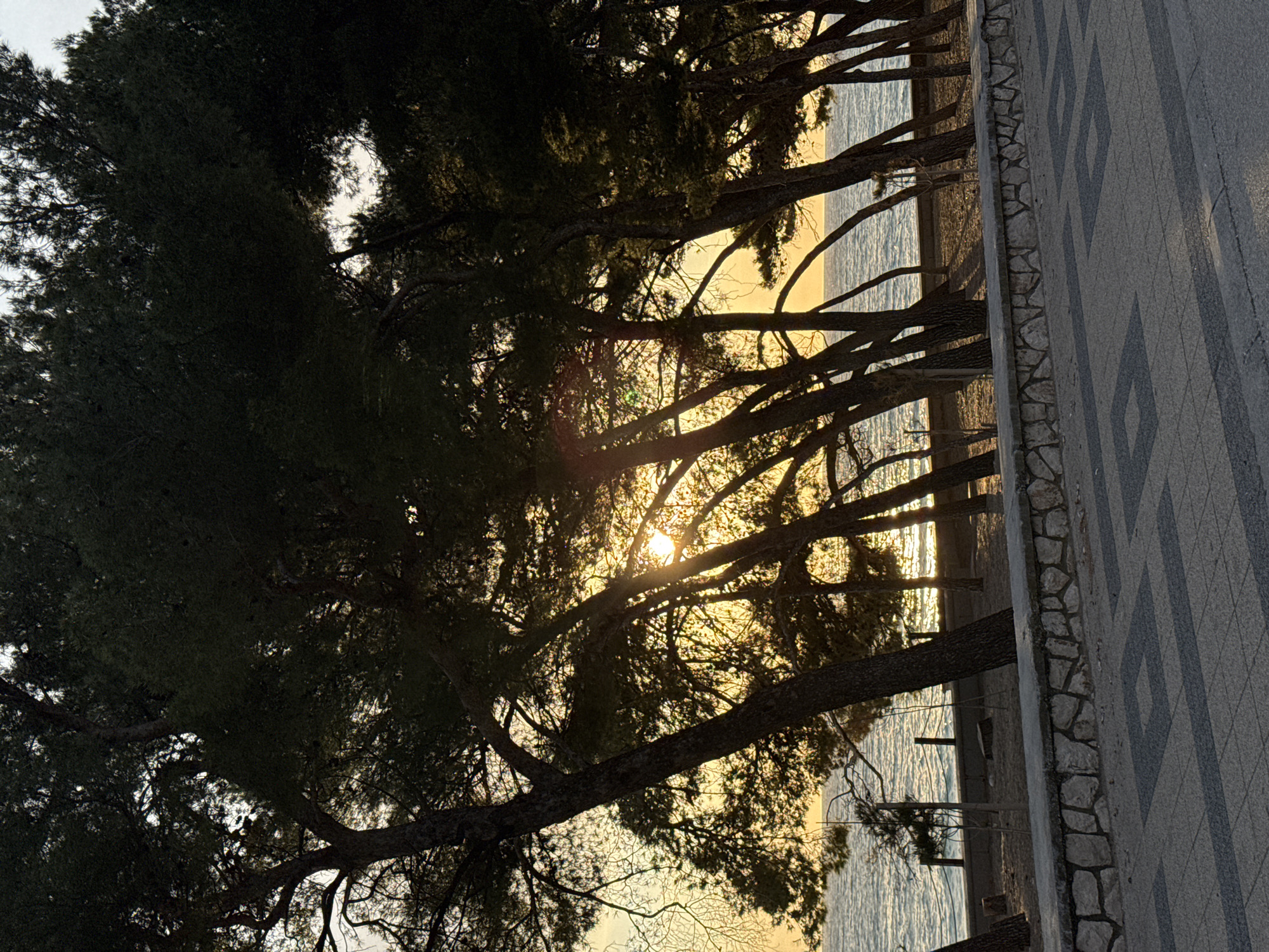 Sunset seaside views documented across Bar, Montenegro waterfront