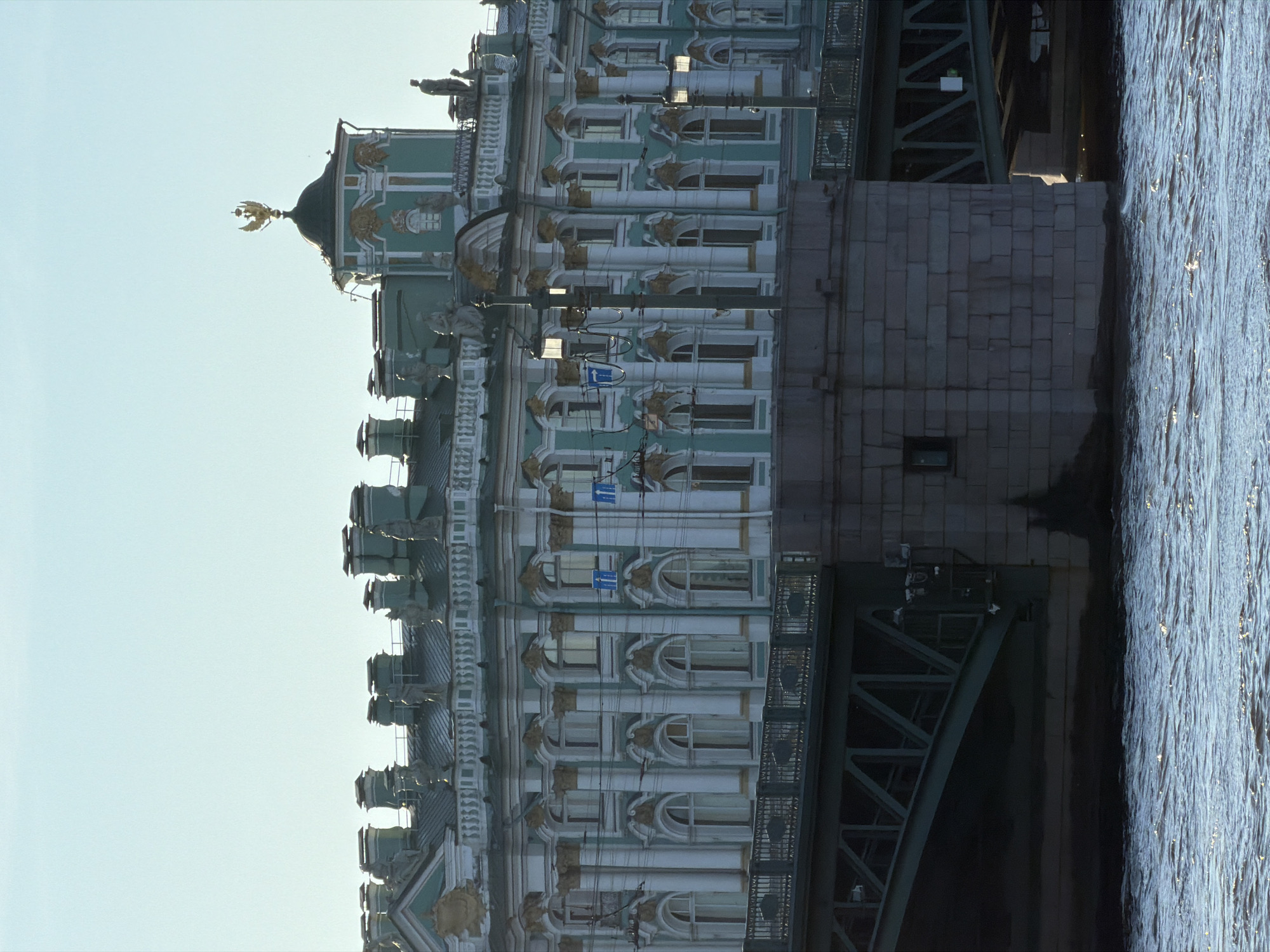 Saint Petersburg's imperial landmarks along the Neva, summer morning