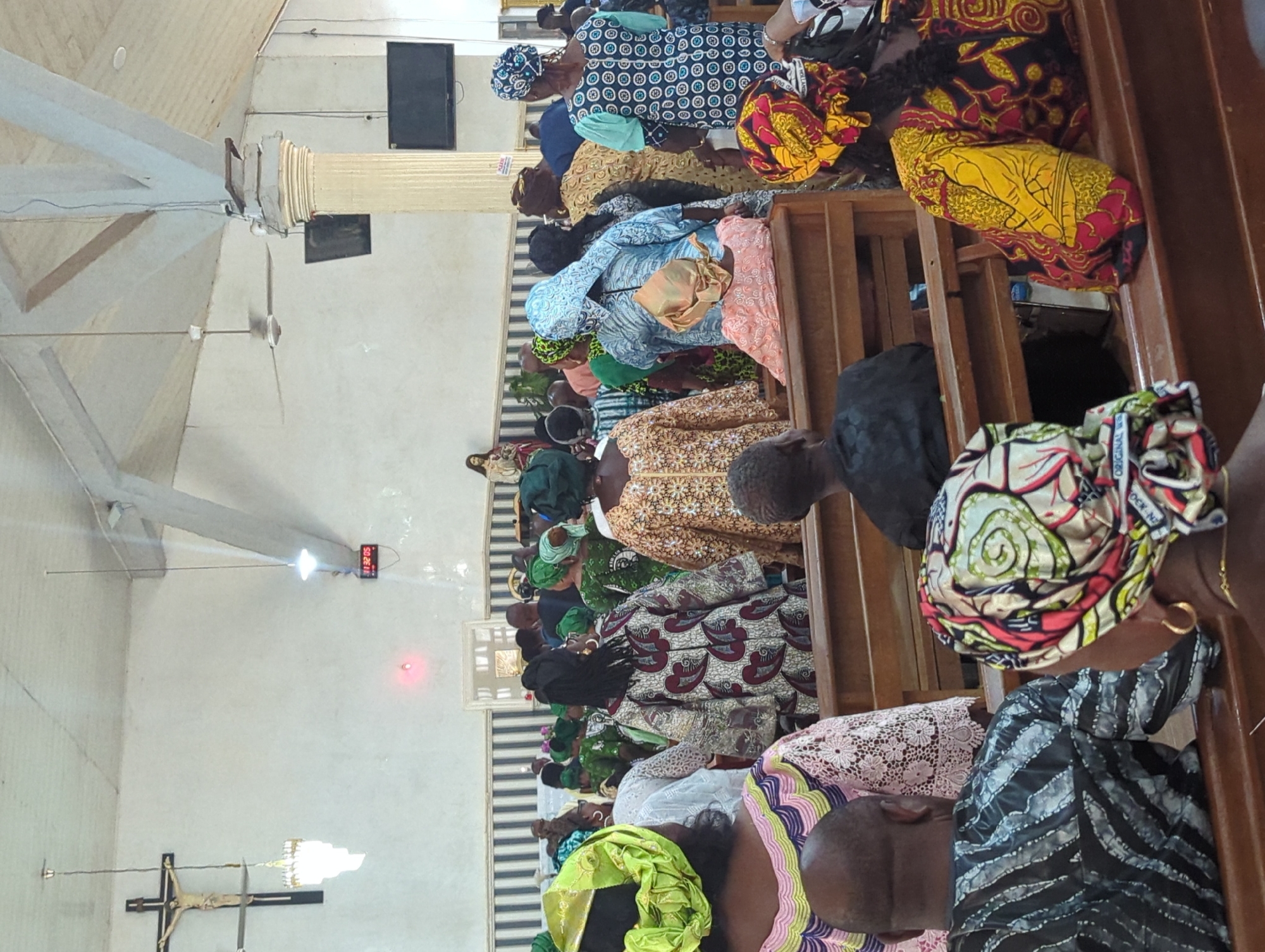 Wedding ceremony held at church in Narayi, Nigeria