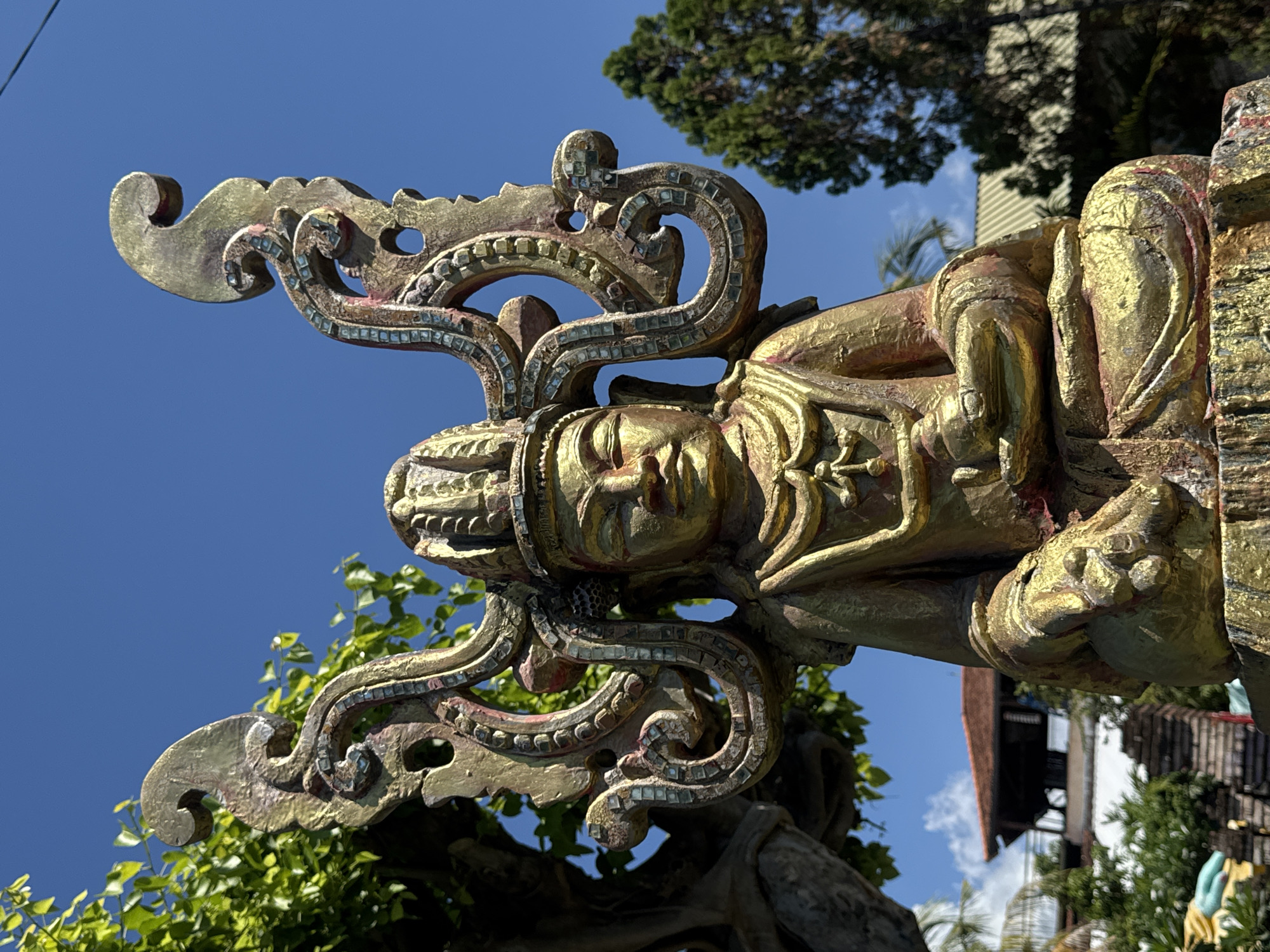 Outdoor art installations documented in Tejakula, Indonesia