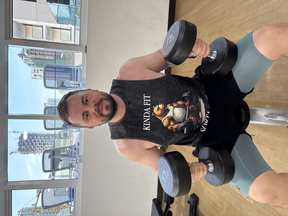 Dubai residents engage in gym workouts and evening activities